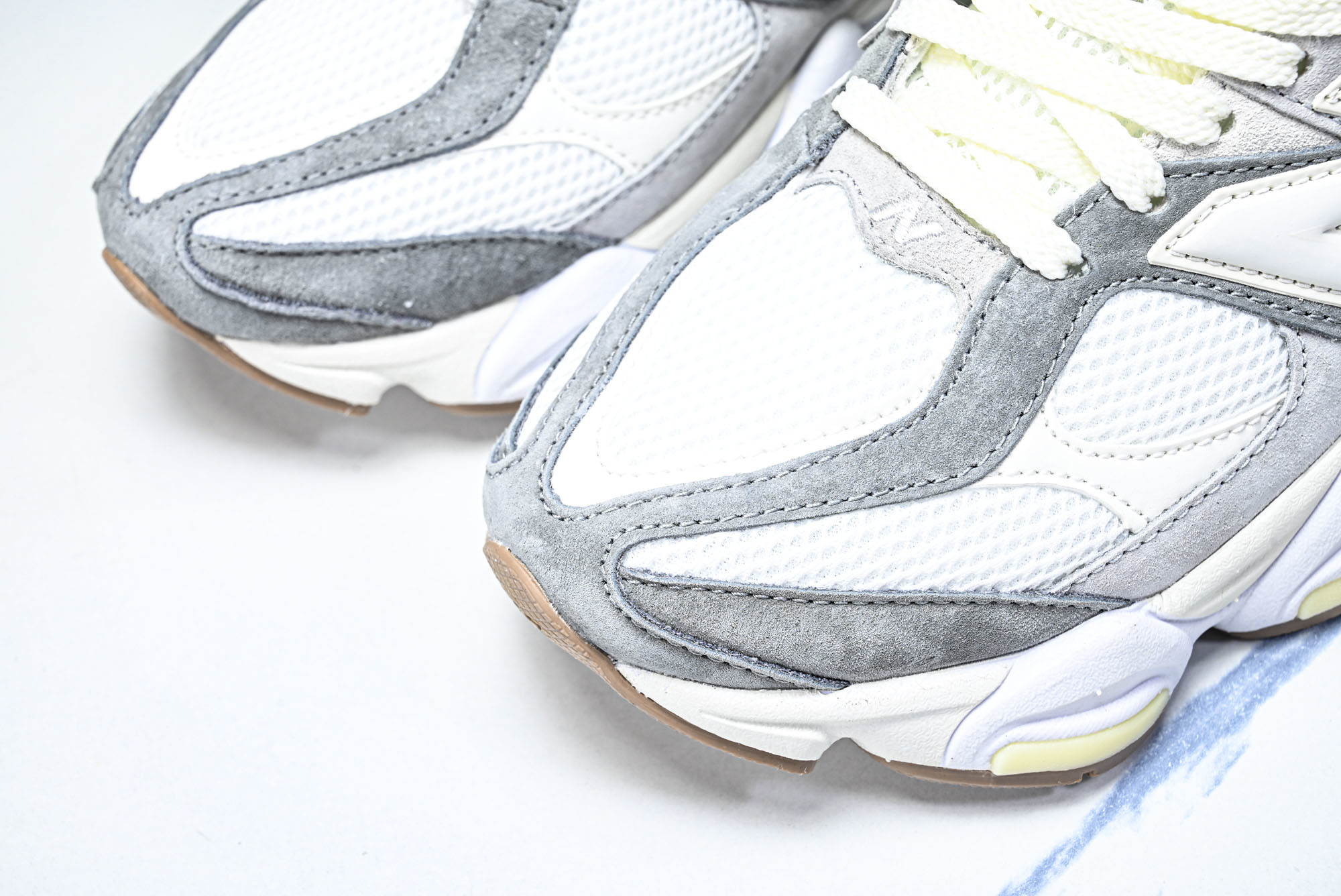 New Balance NB9060 联名款 复古休闲运动慢跑鞋 U9060AUB #YZ010#鞋款灵