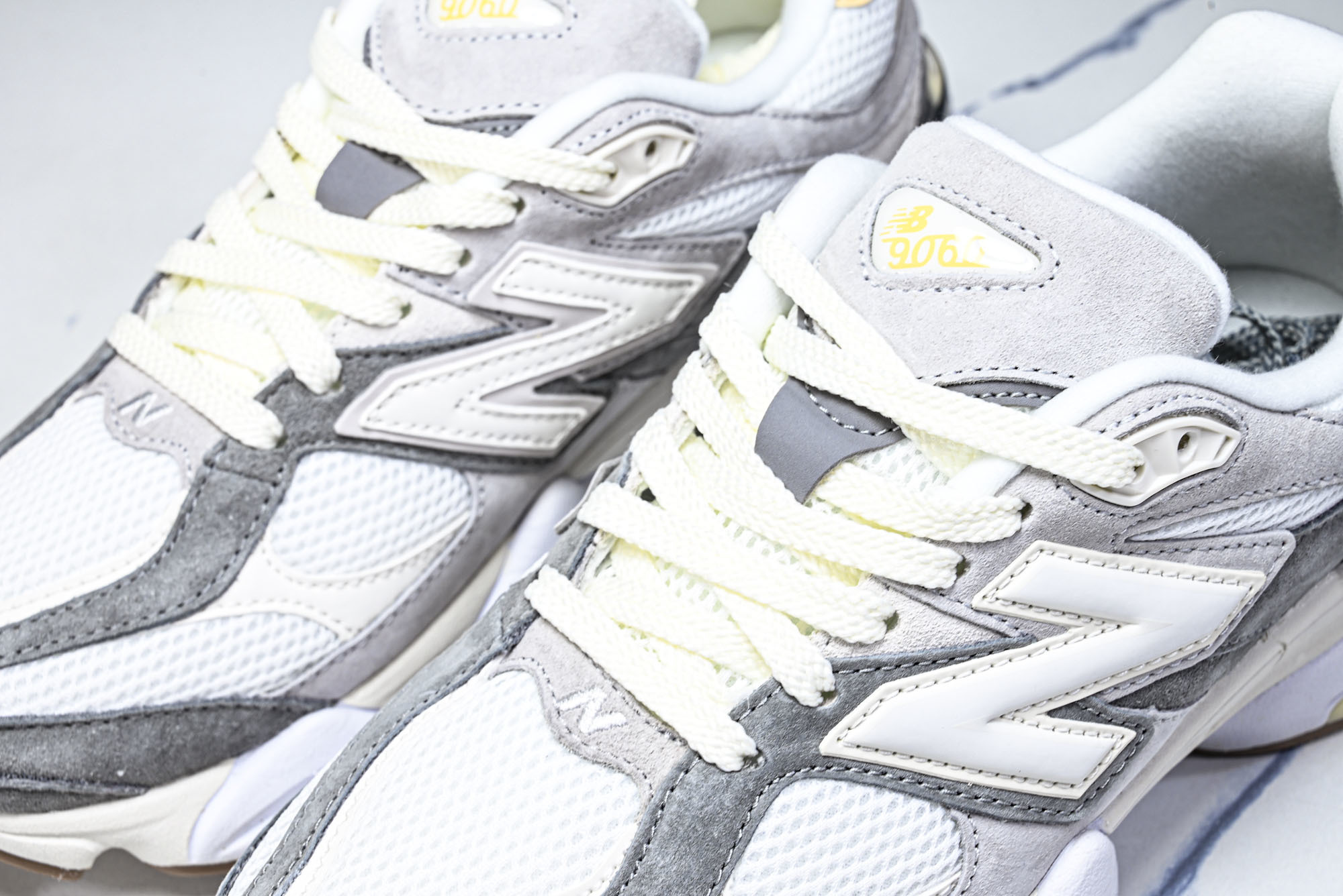 New Balance NB9060 联名款 复古休闲运动慢跑鞋 U9060AUB #YZ010#鞋款灵