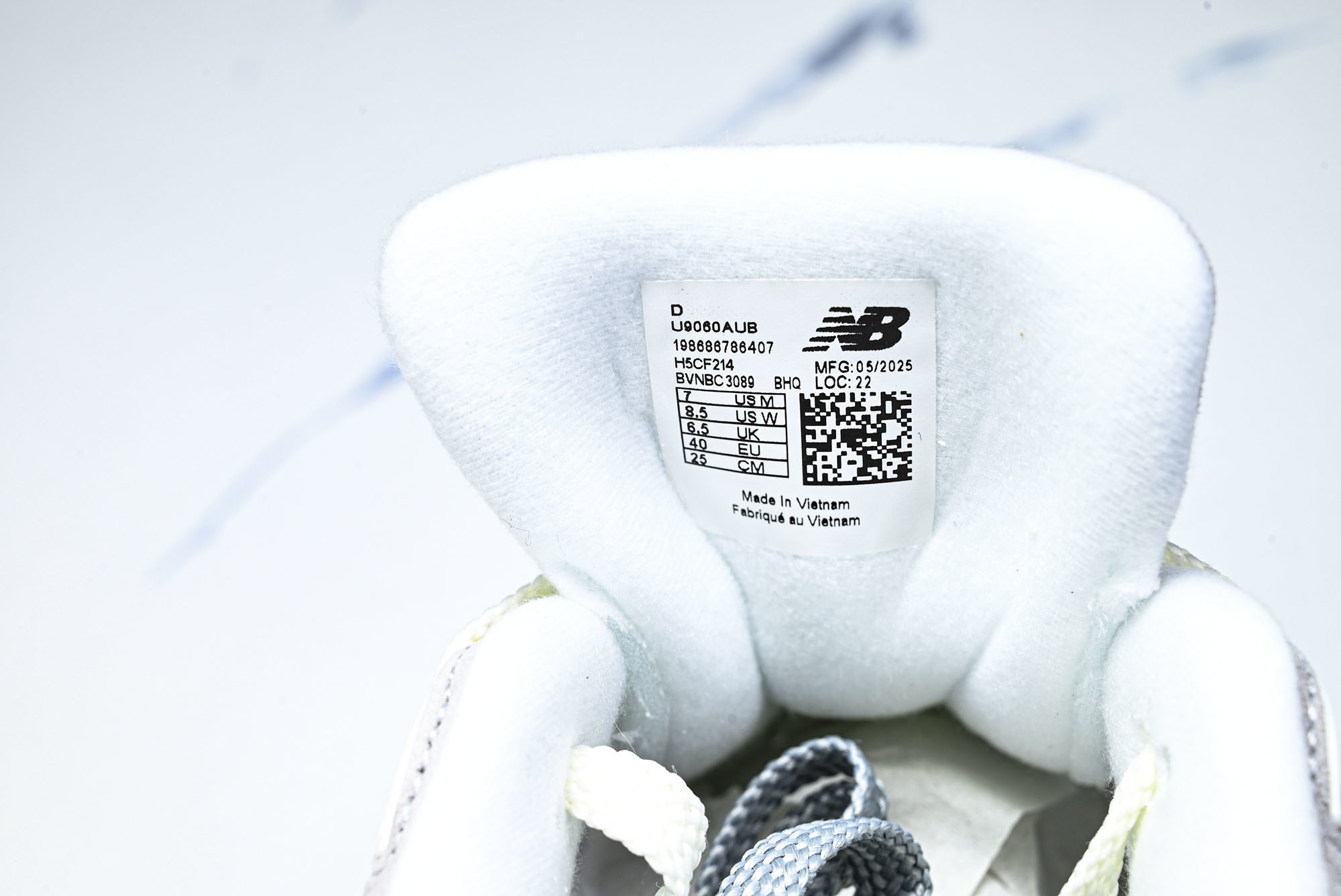 New Balance NB9060 联名款 复古休闲运动慢跑鞋 U9060AUB #YZ010#鞋款灵