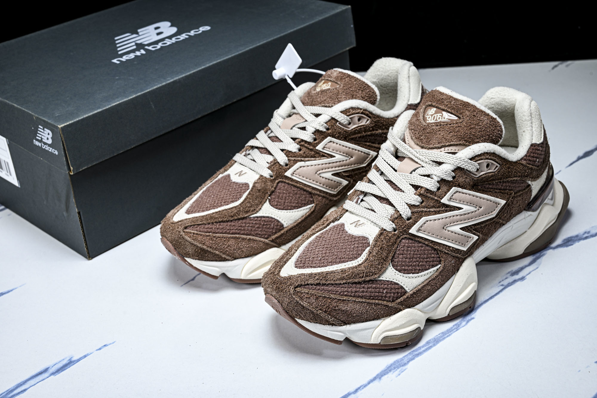 New Balance NB9060 联名款 复古休闲运动慢跑鞋 U9060CCC #YZ010#鞋款灵