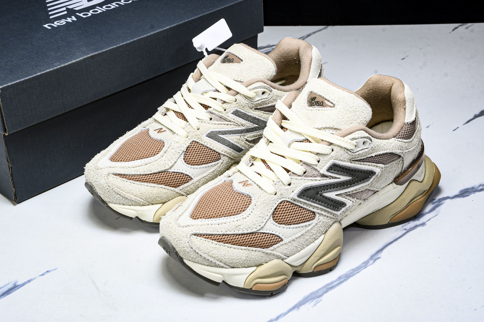 New Balance NB9060 联名款 复古休闲运动慢跑鞋 U9060CWF #YZ010#鞋款灵