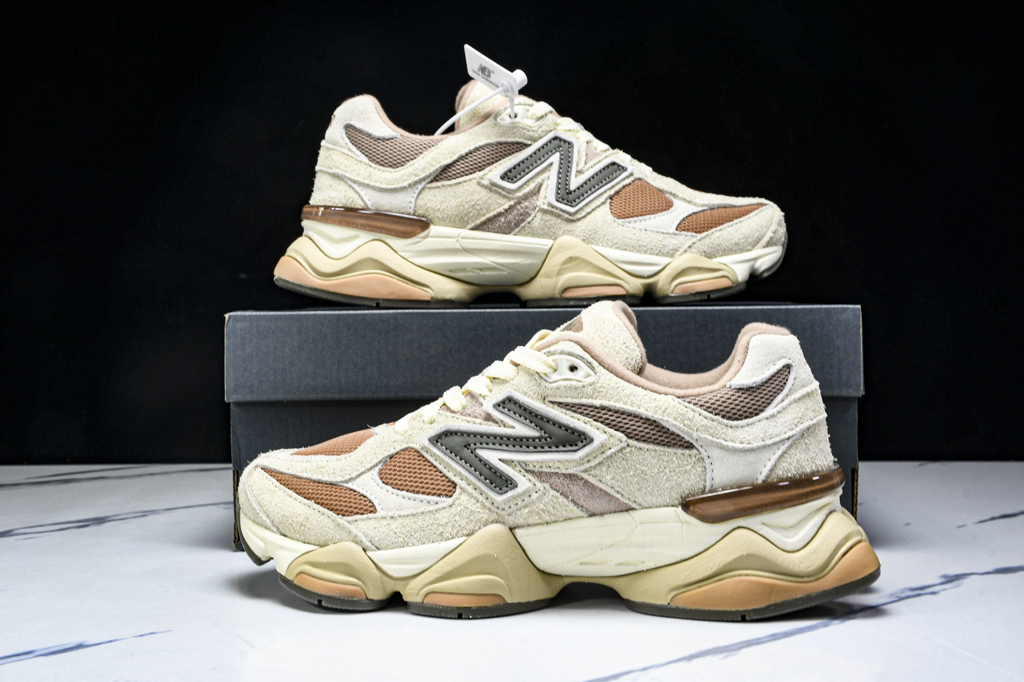 New Balance NB9060 联名款 复古休闲运动慢跑鞋 U9060CWF #YZ010#鞋款灵