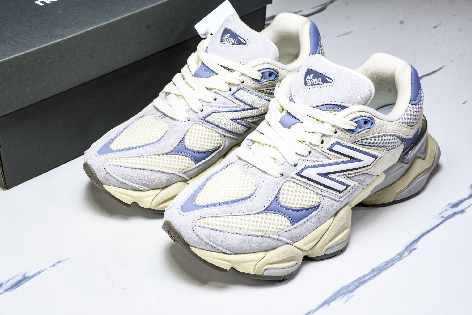New Balance NB9060 联名款 复古休闲运动慢跑鞋 U9060EEL #YZ010#鞋款灵