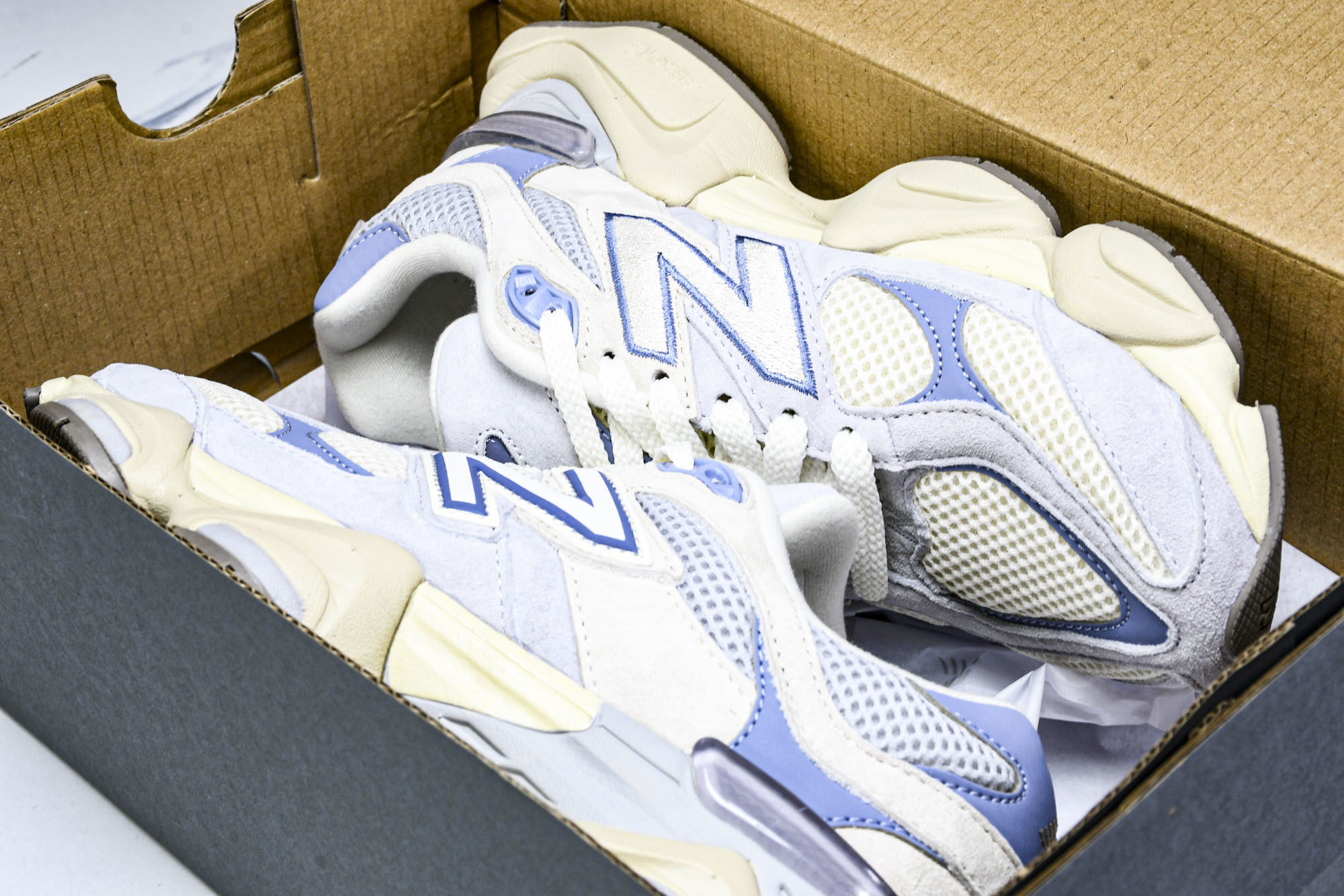 New Balance NB9060 联名款 复古休闲运动慢跑鞋 U9060EEL #YZ010#鞋款灵