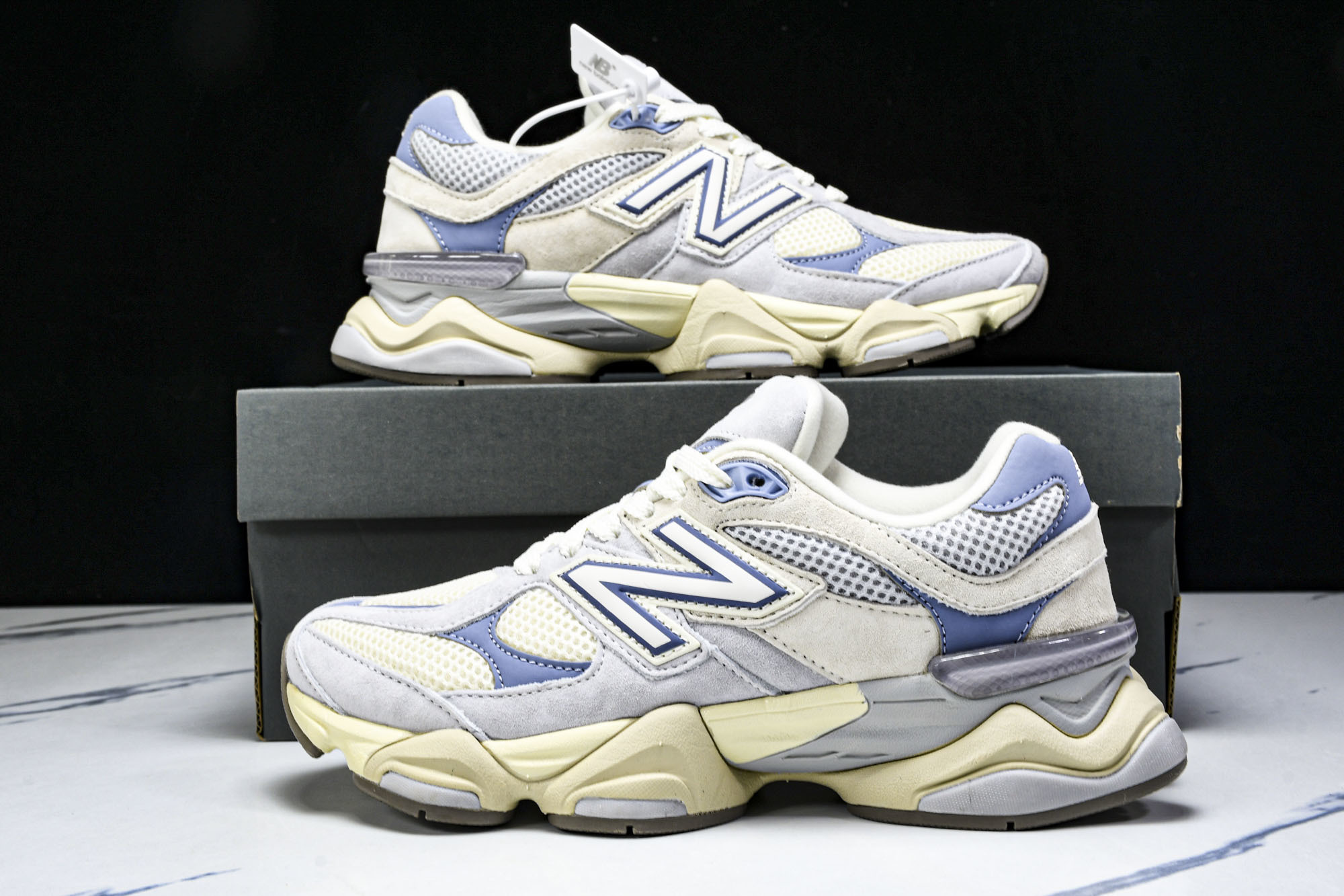 New Balance NB9060 联名款 复古休闲运动慢跑鞋 U9060EEL #YZ010#鞋款灵