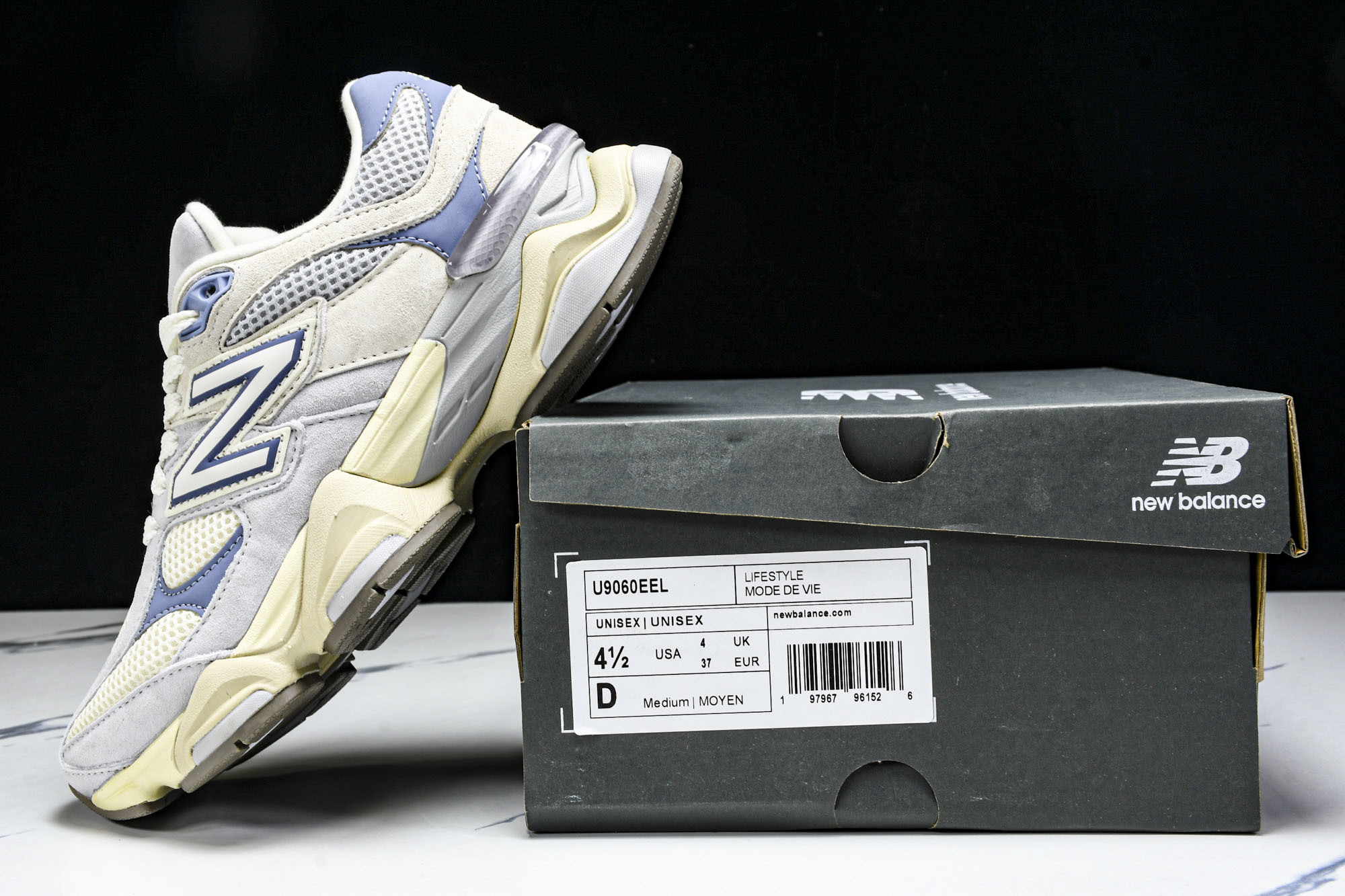 New Balance NB9060 联名款 复古休闲运动慢跑鞋 U9060EEL #YZ010#鞋款灵