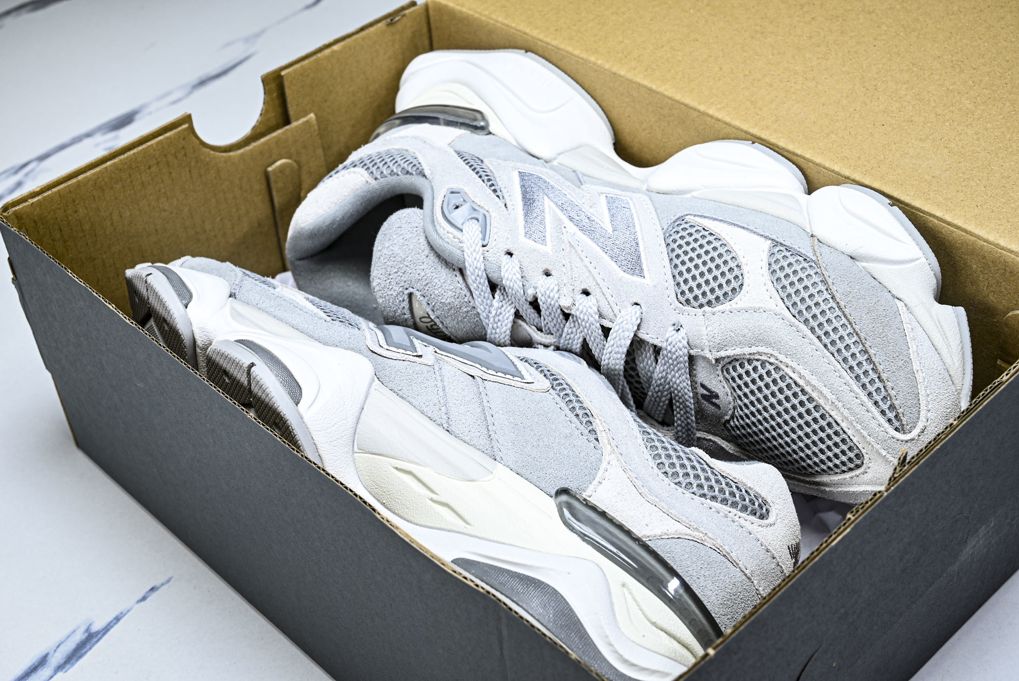 New Balance NB9060 联名款 复古休闲运动慢跑鞋 U9060ERD #YZ010#鞋款灵