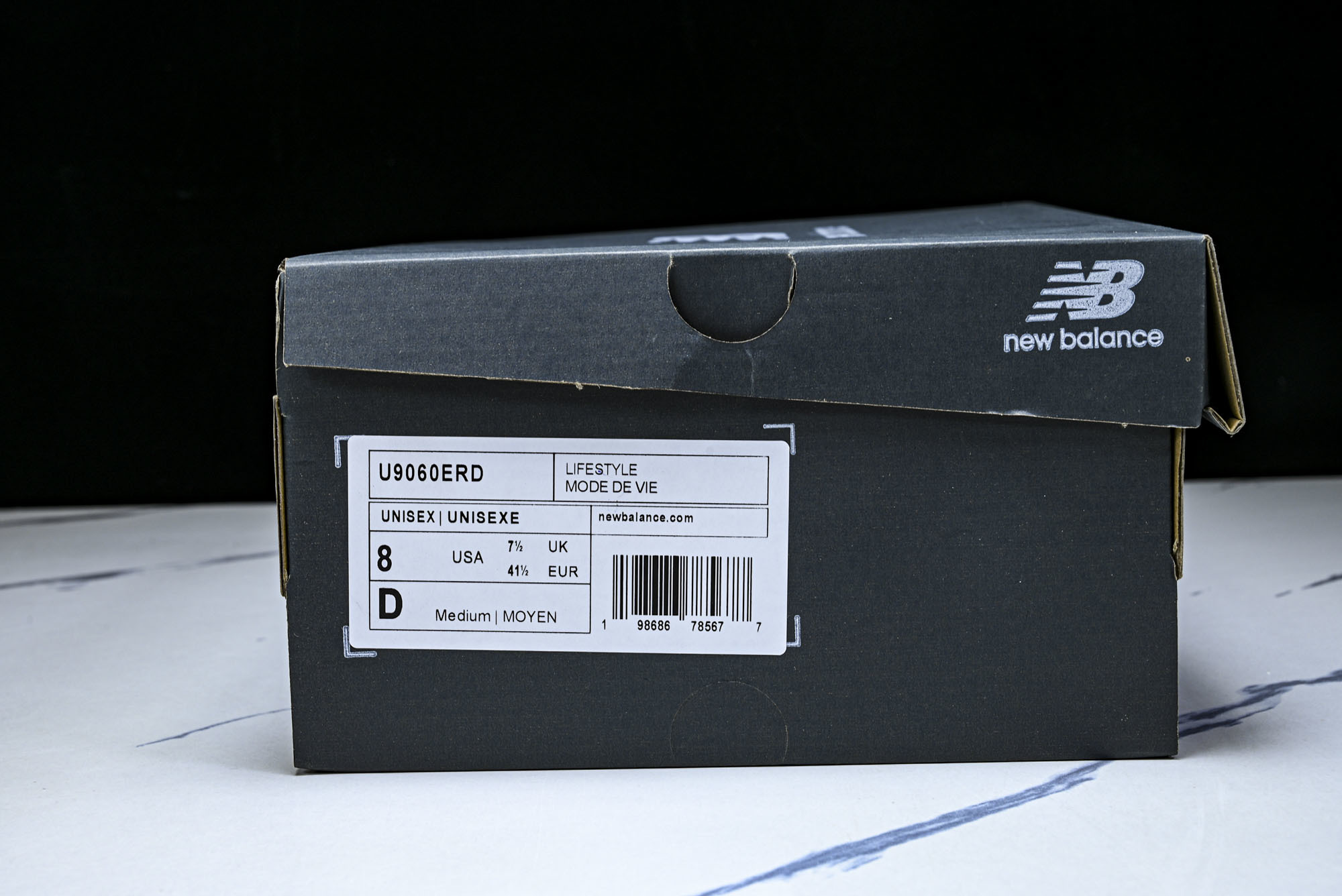 New Balance NB9060 联名款 复古休闲运动慢跑鞋 U9060ERD #YZ010#鞋款灵