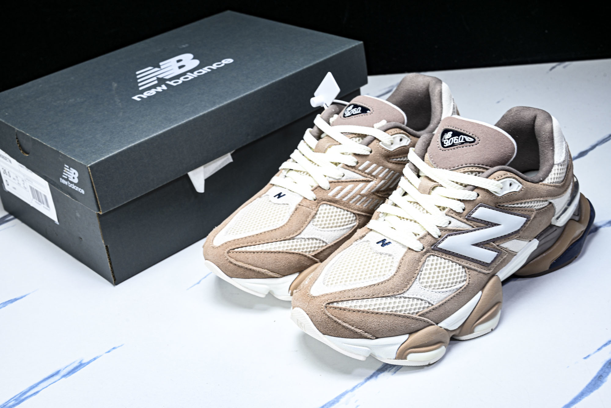 New Balance NB9060 联名款 复古休闲运动慢跑鞋 U9060ETN #YZ010#鞋款灵