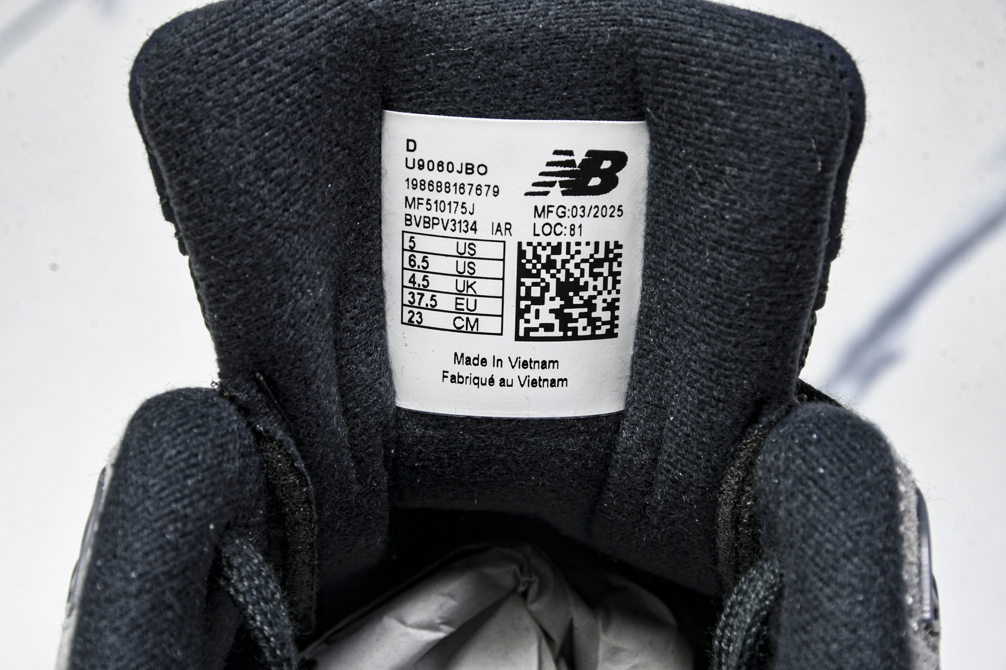 New Balance NB9060 联名款 复古休闲运动慢跑鞋 U9060JBO #YZ010#鞋款灵