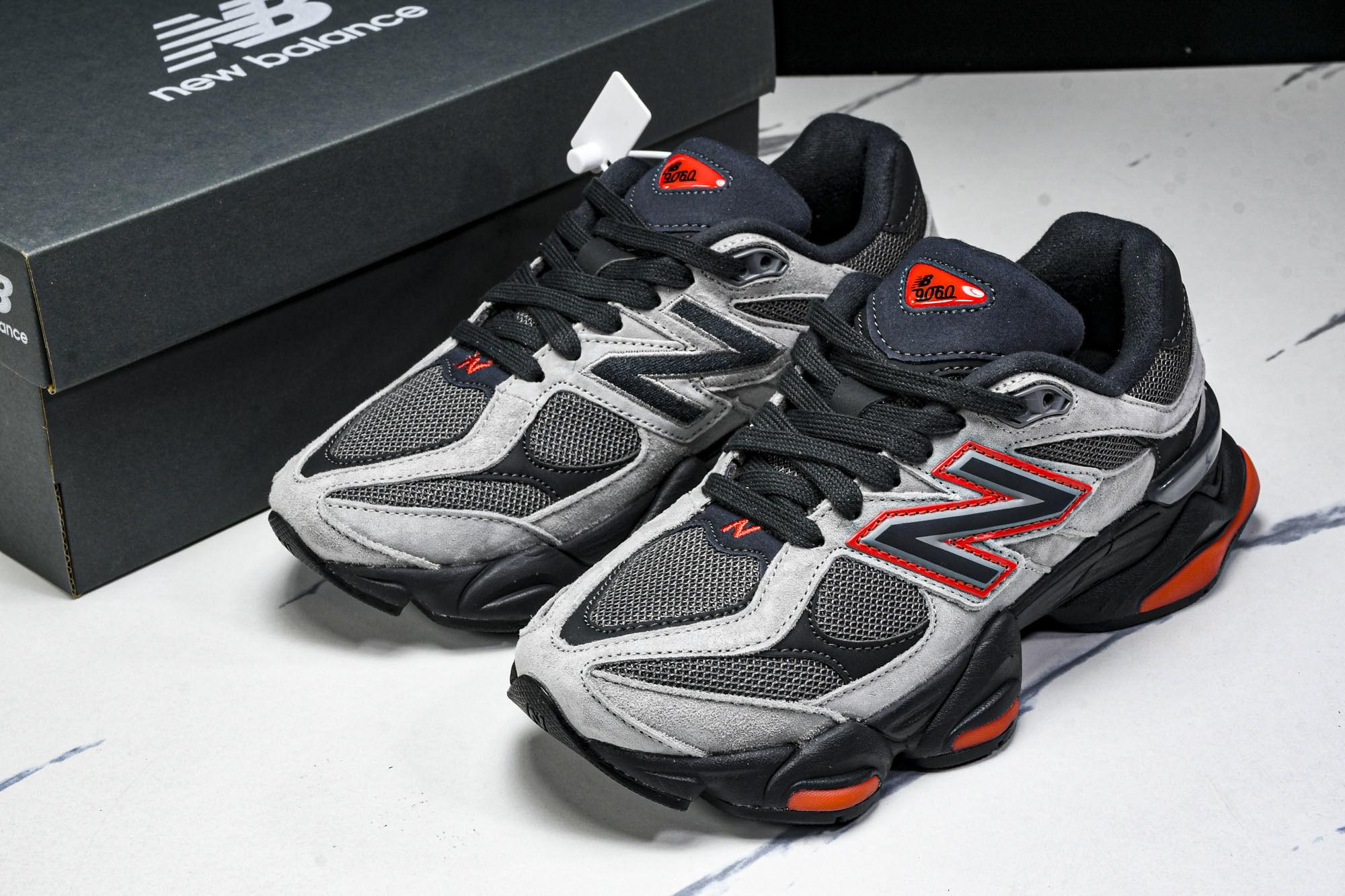 New Balance NB9060 联名款 复古休闲运动慢跑鞋 U9060JBO #YZ010#鞋款灵
