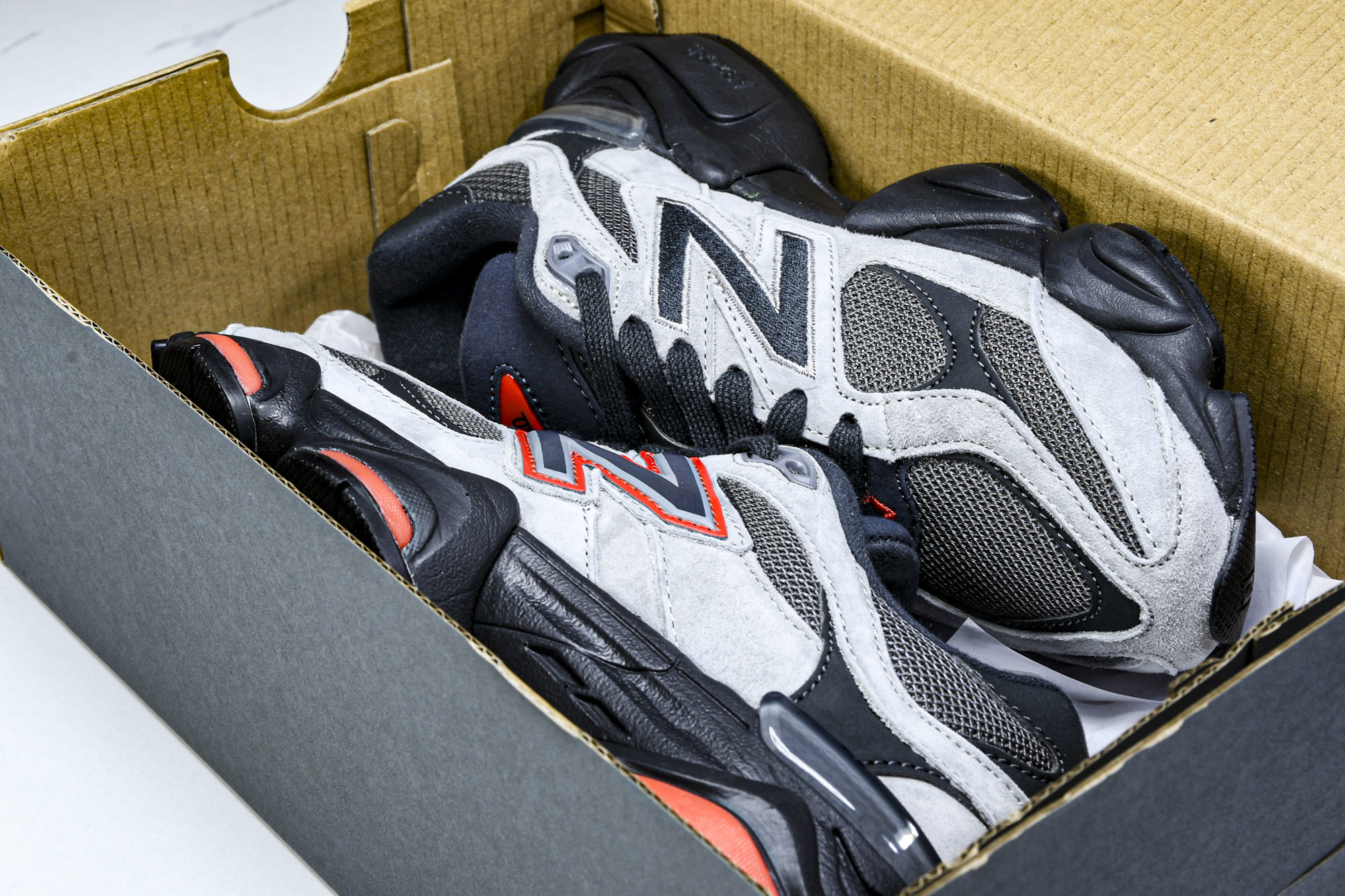 New Balance NB9060 联名款 复古休闲运动慢跑鞋 U9060JBO #YZ010#鞋款灵