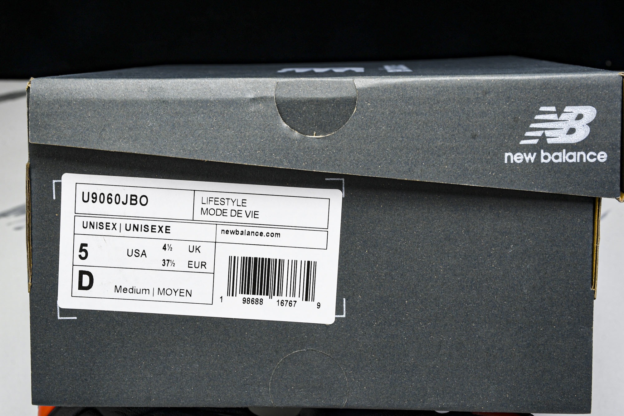 New Balance NB9060 联名款 复古休闲运动慢跑鞋 U9060JBO #YZ010#鞋款灵