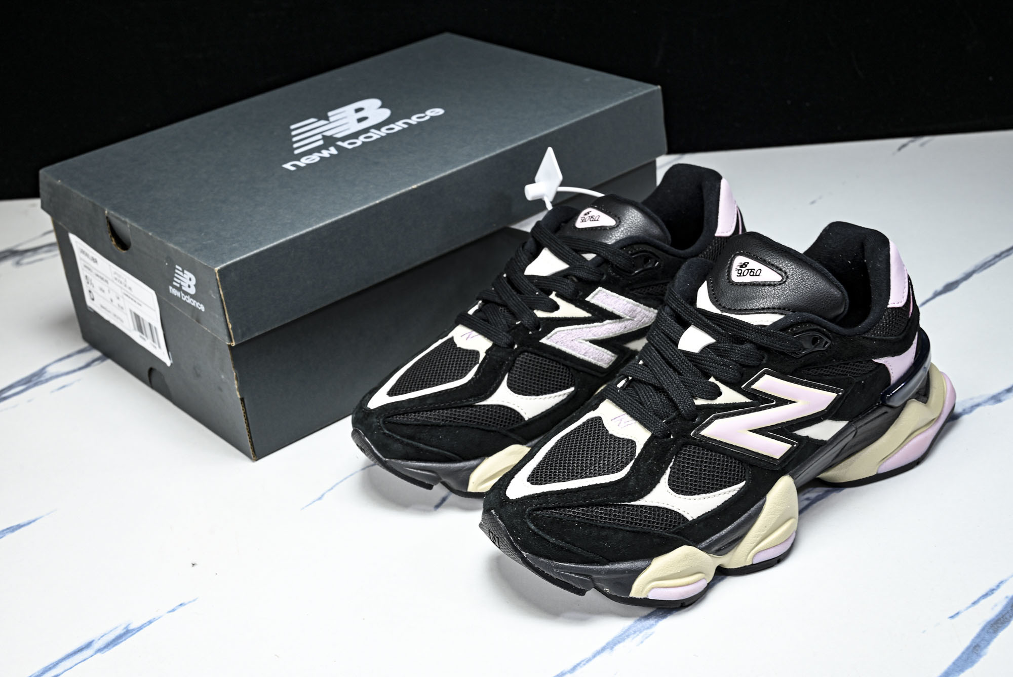 New Balance NB9060 联名款 复古休闲运动慢跑鞋 U9060JBR #YZ010#鞋款灵