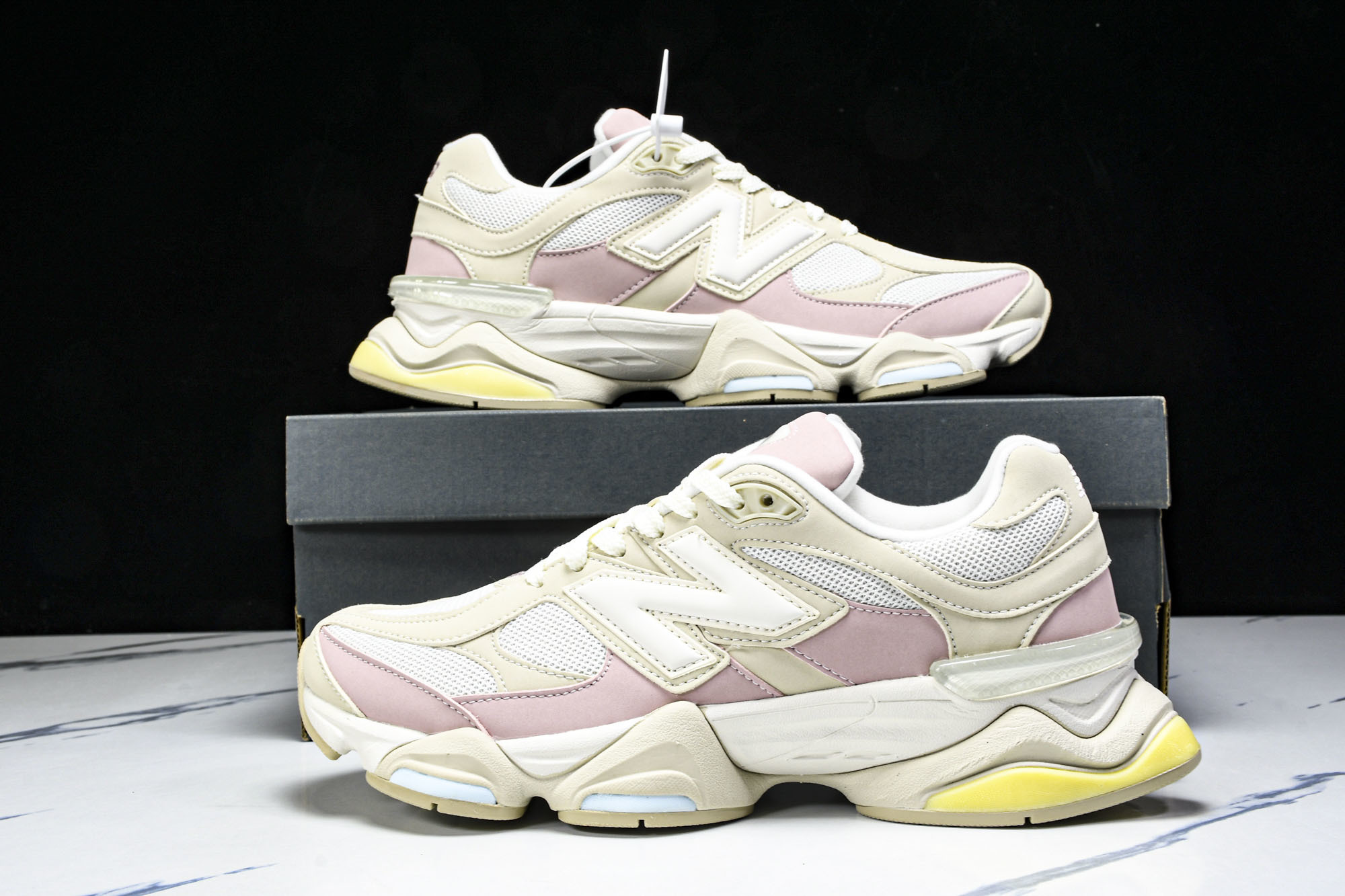 New Balance NB9060 联名款 复古休闲运动慢跑鞋 U9060JDP#鞋款灵感源自设计师本