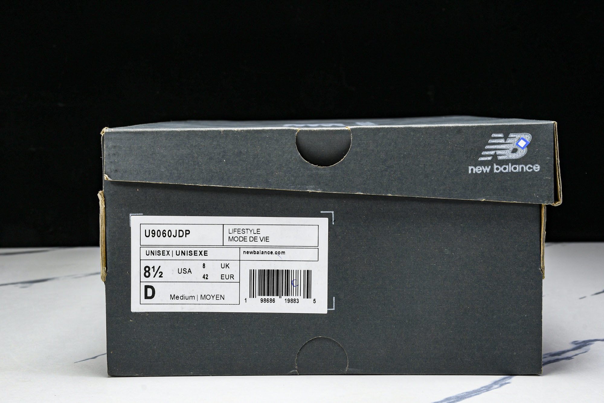 New Balance NB9060 联名款 复古休闲运动慢跑鞋 U9060JDP#鞋款灵感源自设计师本
