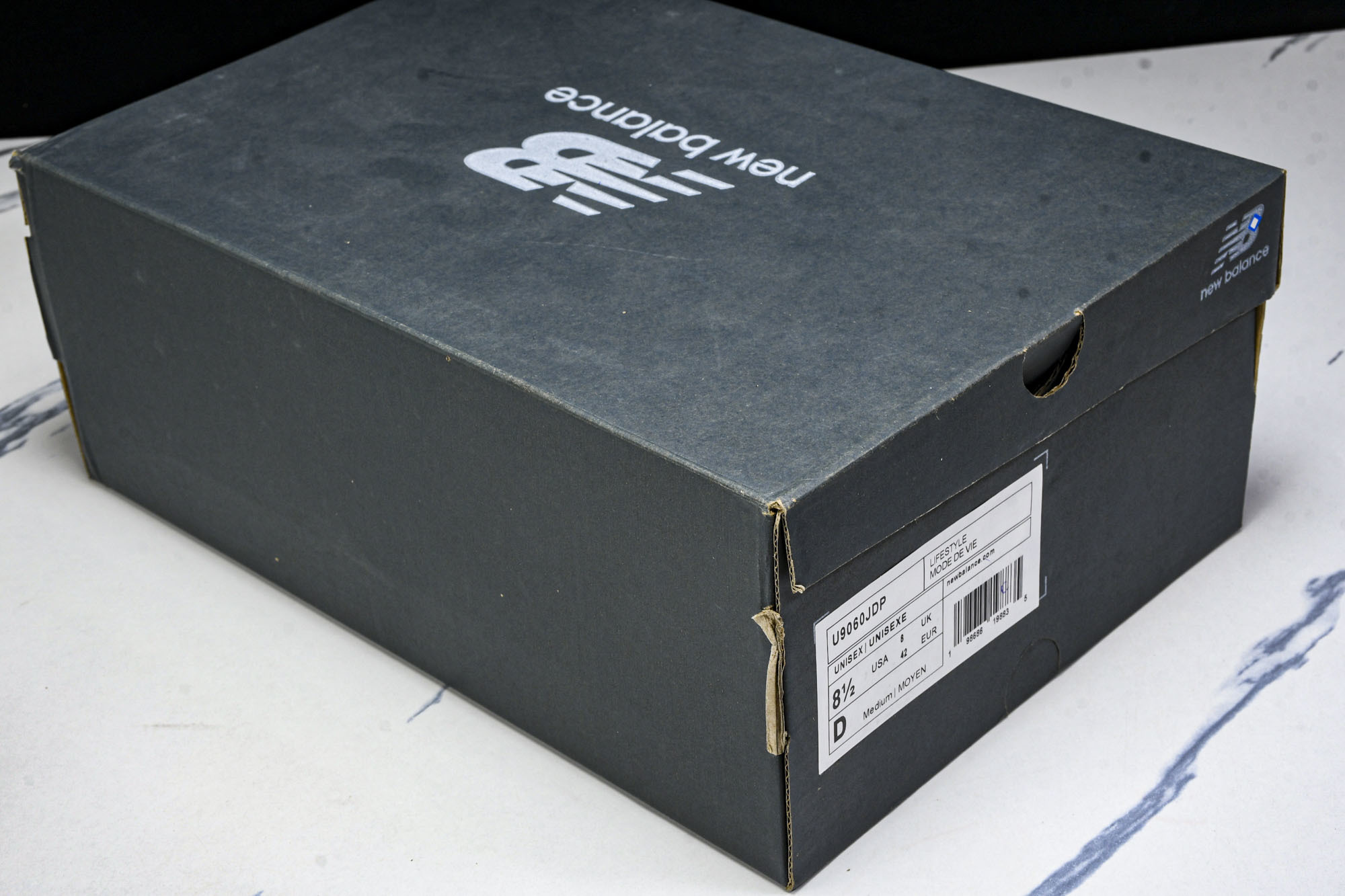 New Balance NB9060 联名款 复古休闲运动慢跑鞋 U9060JDP#鞋款灵感源自设计师本