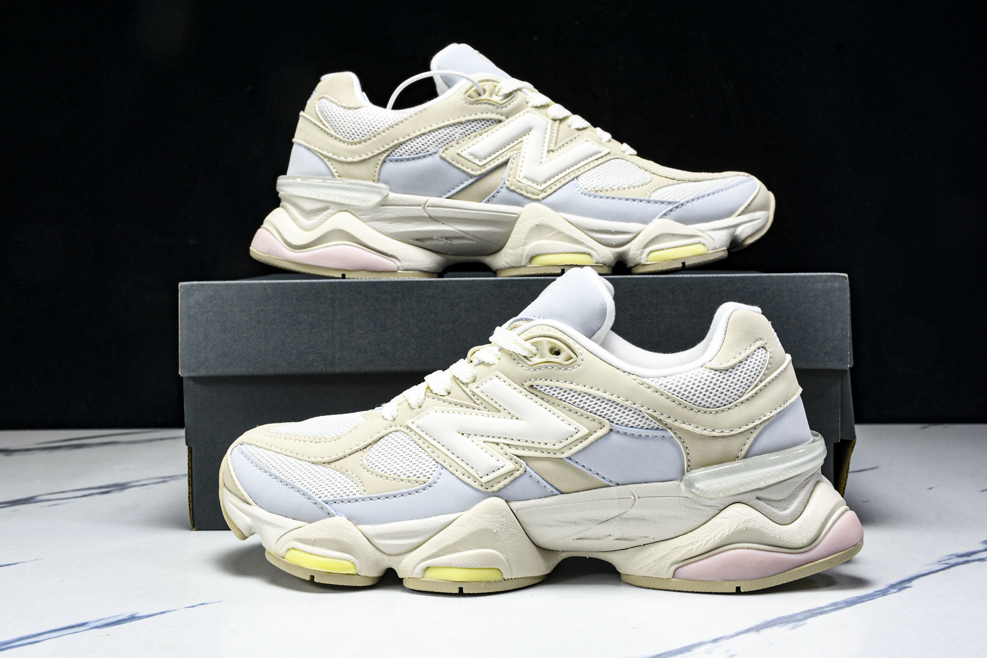 New Balance NB9060 联名款 复古休闲运动慢跑鞋 U9060JDS #YZ010#鞋款灵