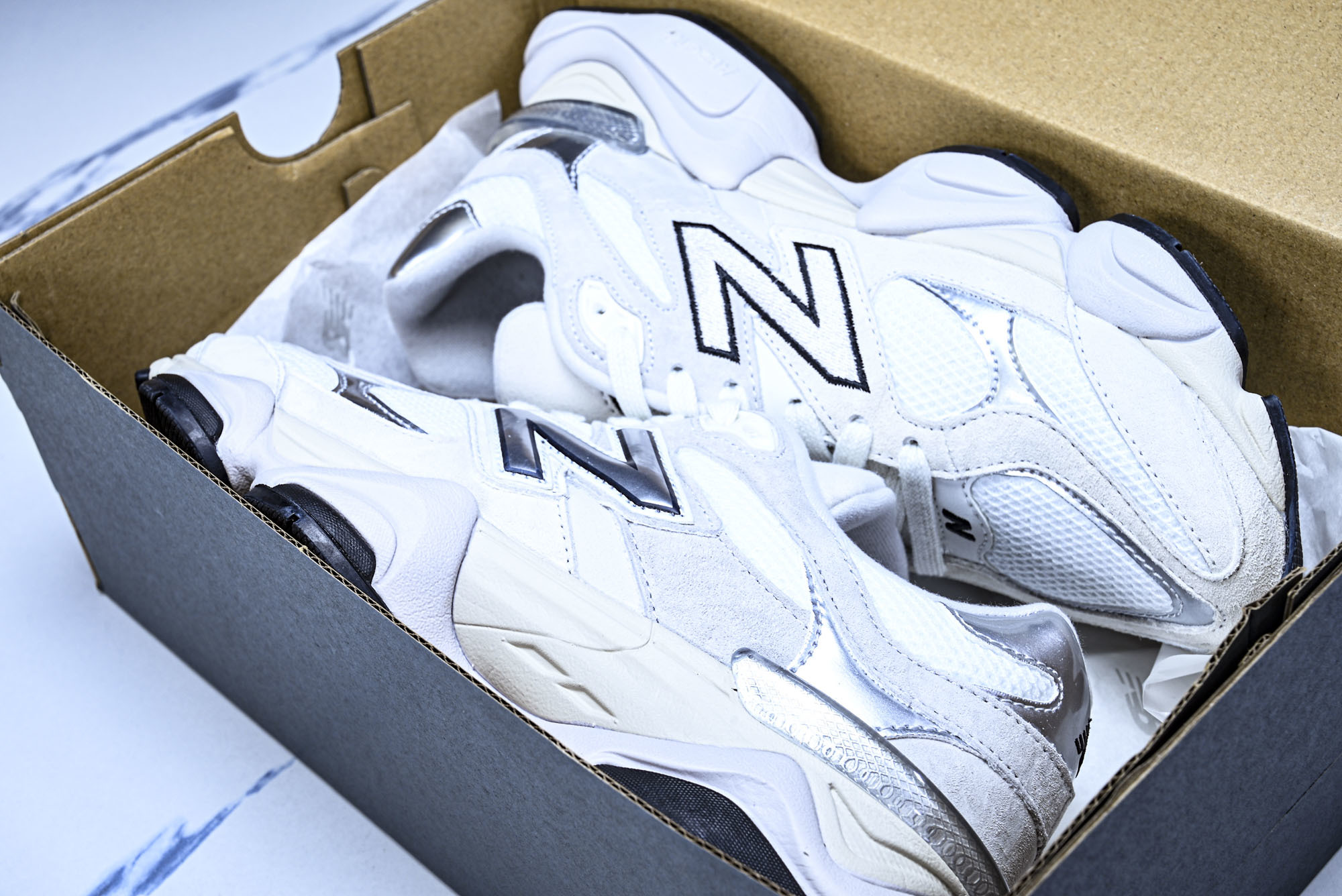 New Balance NB9060 联名款 复古休闲运动慢跑鞋 U9060JRB #YZ010#鞋款灵