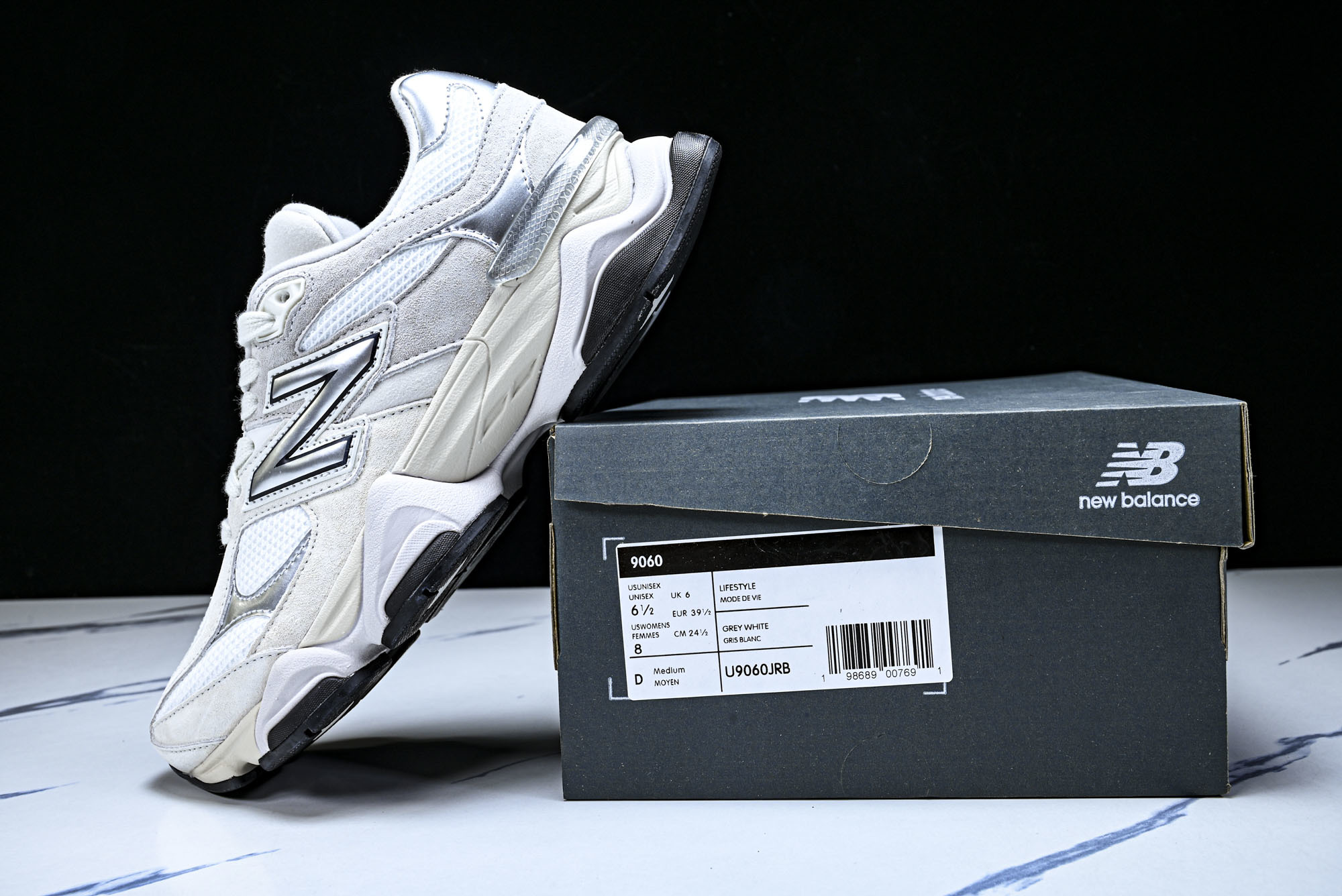 New Balance NB9060 联名款 复古休闲运动慢跑鞋 U9060JRB #YZ010#鞋款灵