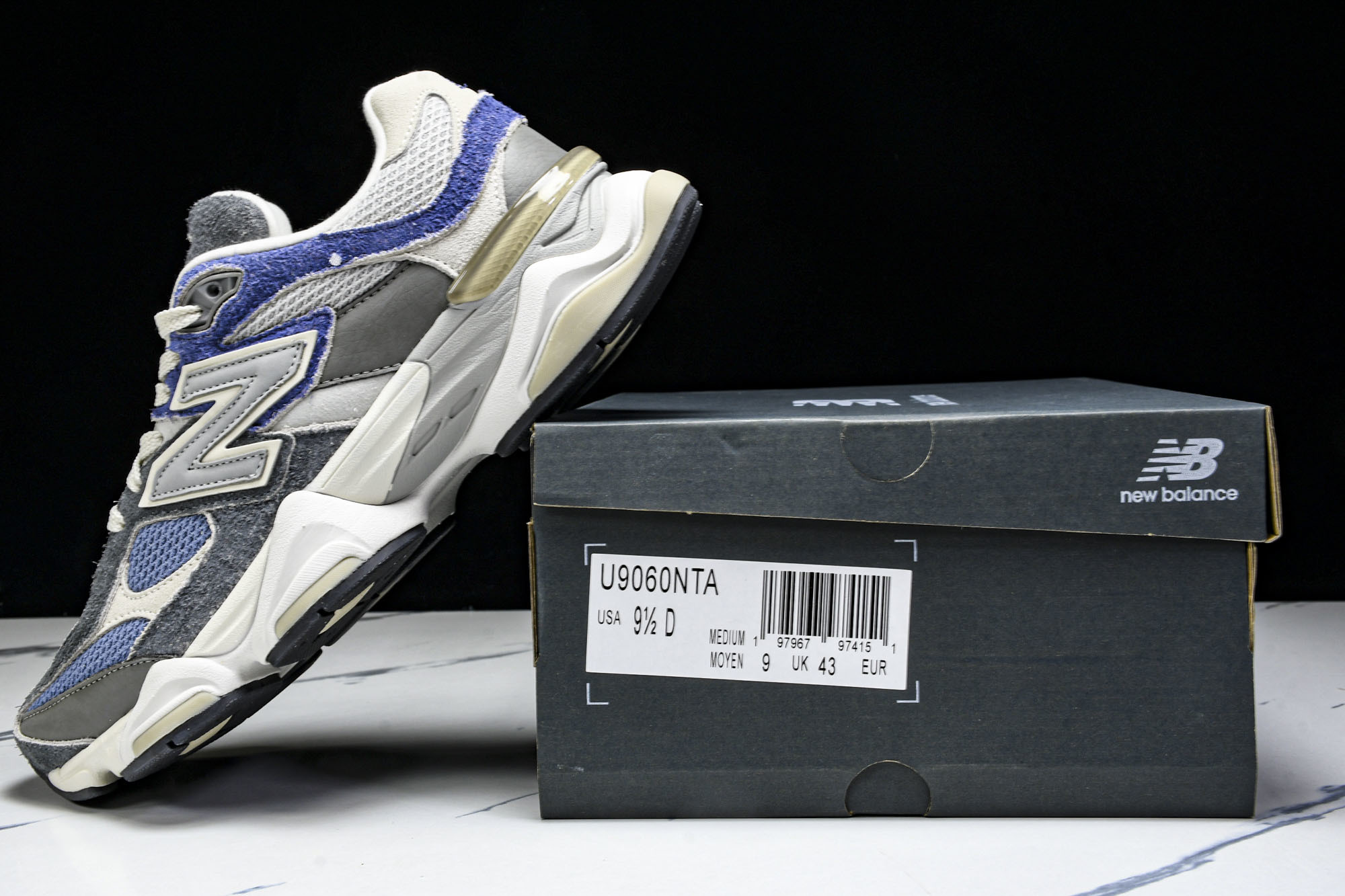 New Balance NB9060 联名款 复古休闲运动慢跑鞋 U9060NTA #YZ010#鞋款灵