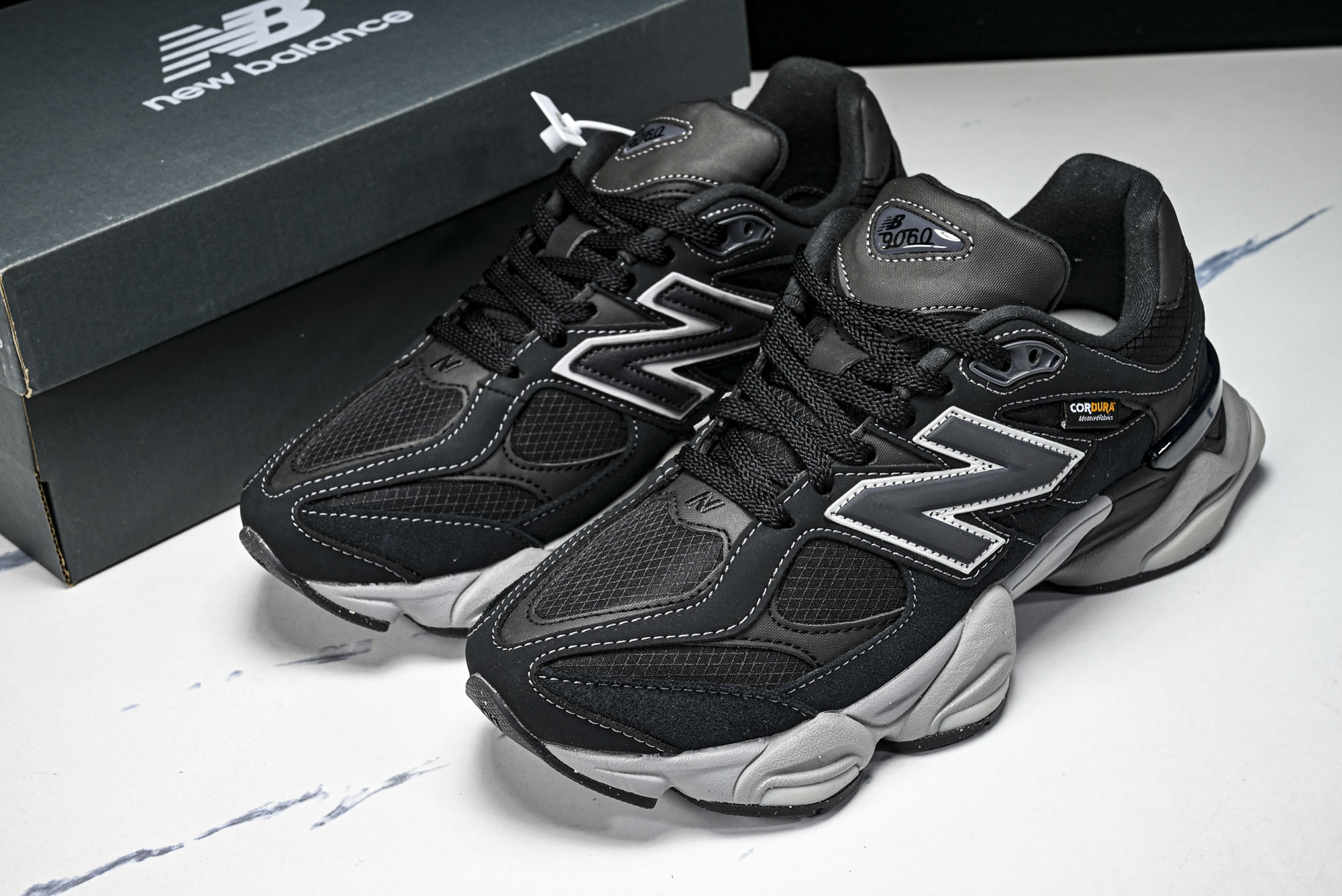 New Balance NB9060 联名款 复古休闲运动慢跑鞋 U9060ORA #YZ010#鞋款灵