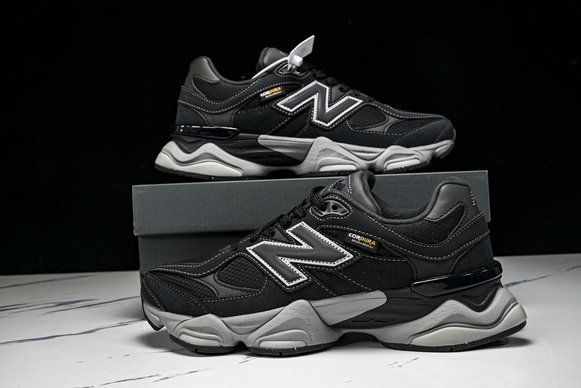 New Balance NB9060 联名款 复古休闲运动慢跑鞋 U9060ORA #YZ010#鞋款灵