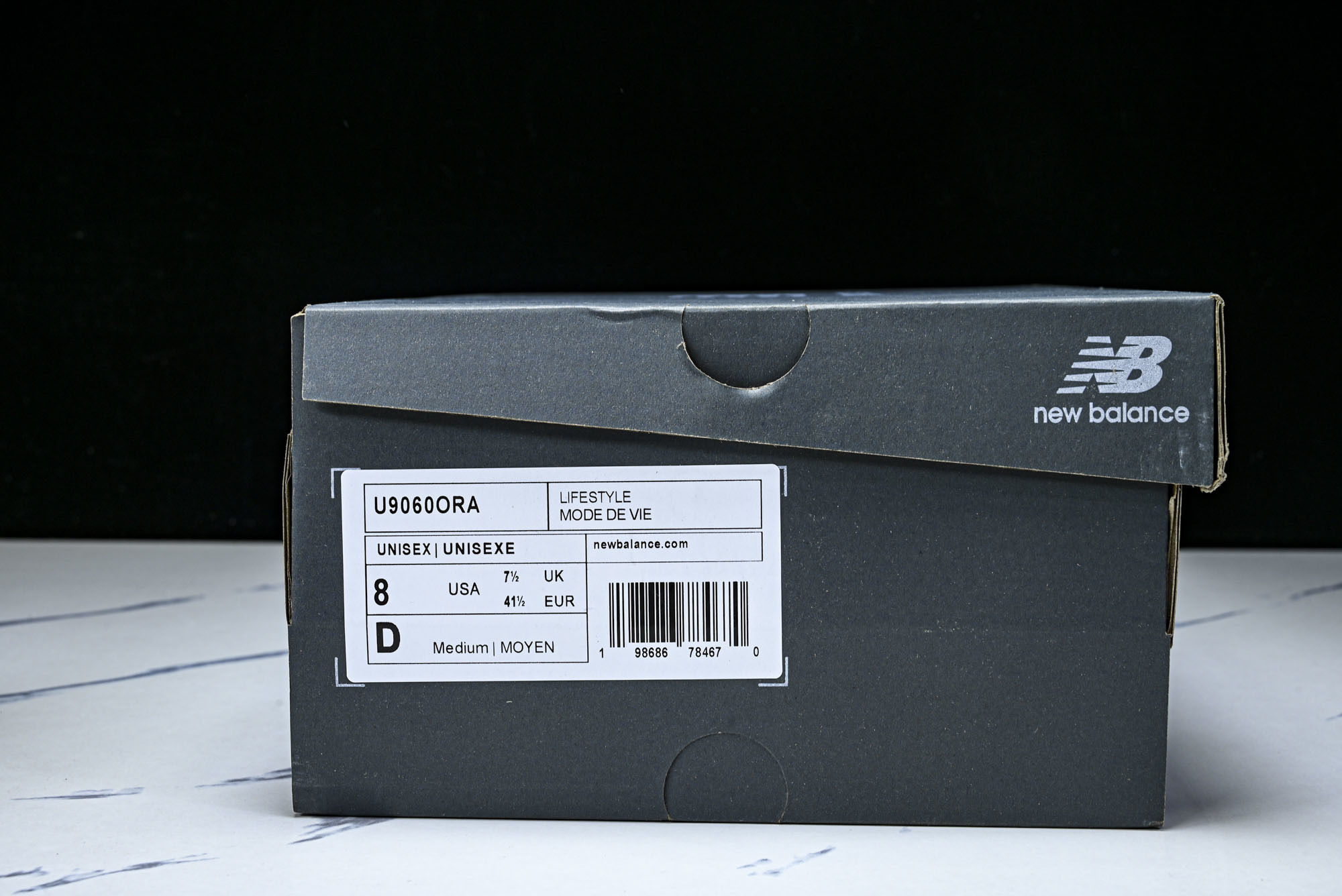 New Balance NB9060 联名款 复古休闲运动慢跑鞋 U9060ORA #YZ010#鞋款灵