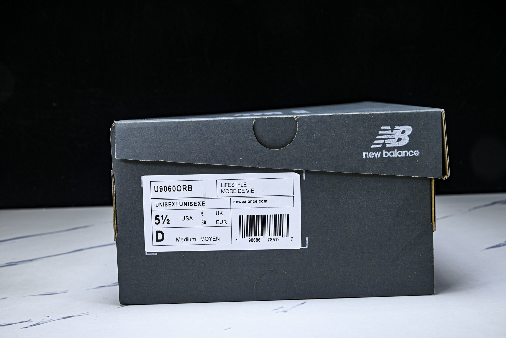 New Balance NB9060 联名款 复古休闲运动慢跑鞋 U9060ORB #YZ010#鞋款灵