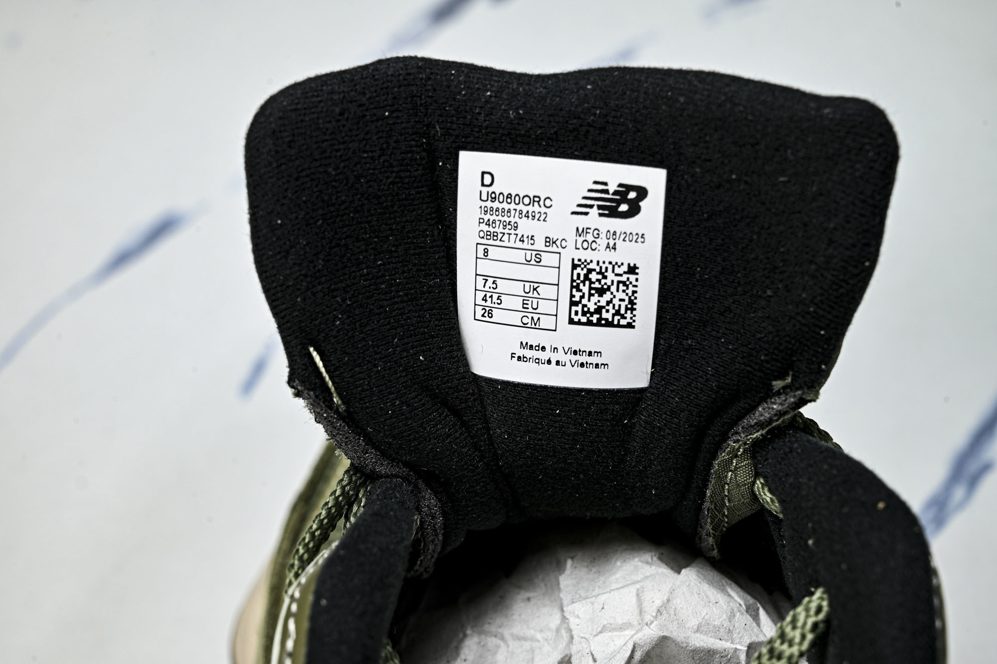 New Balance NB9060 联名款 复古休闲运动慢跑鞋 U9060ORC #YZ010#鞋款灵