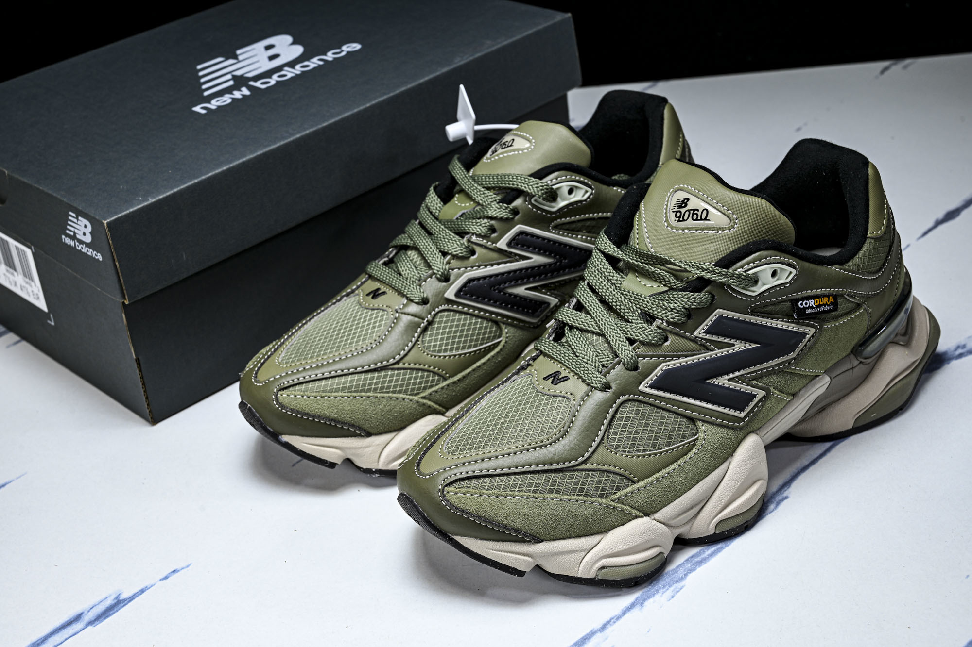 New Balance NB9060 联名款 复古休闲运动慢跑鞋 U9060ORC #YZ010#鞋款灵