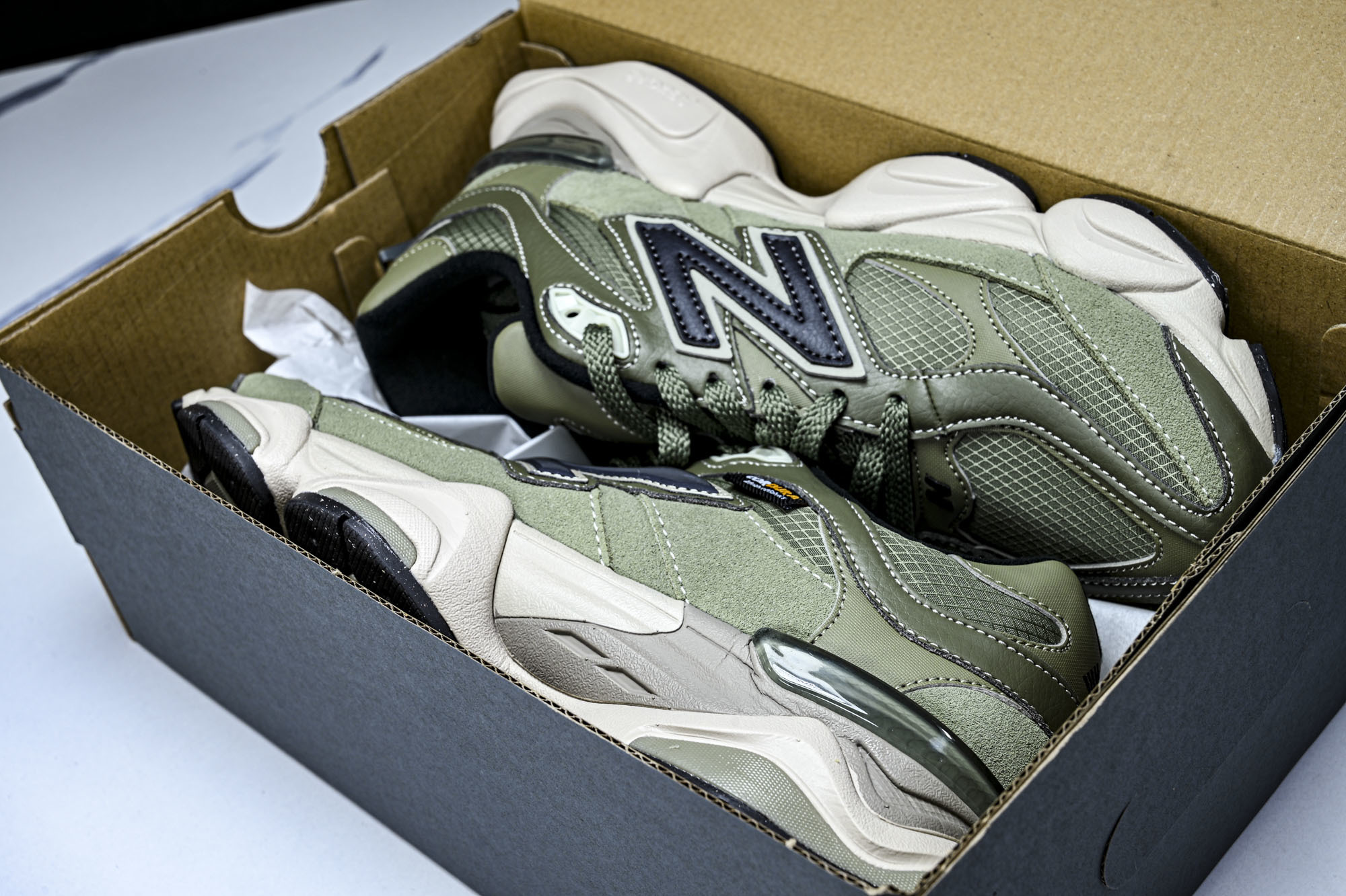 New Balance NB9060 联名款 复古休闲运动慢跑鞋 U9060ORC #YZ010#鞋款灵