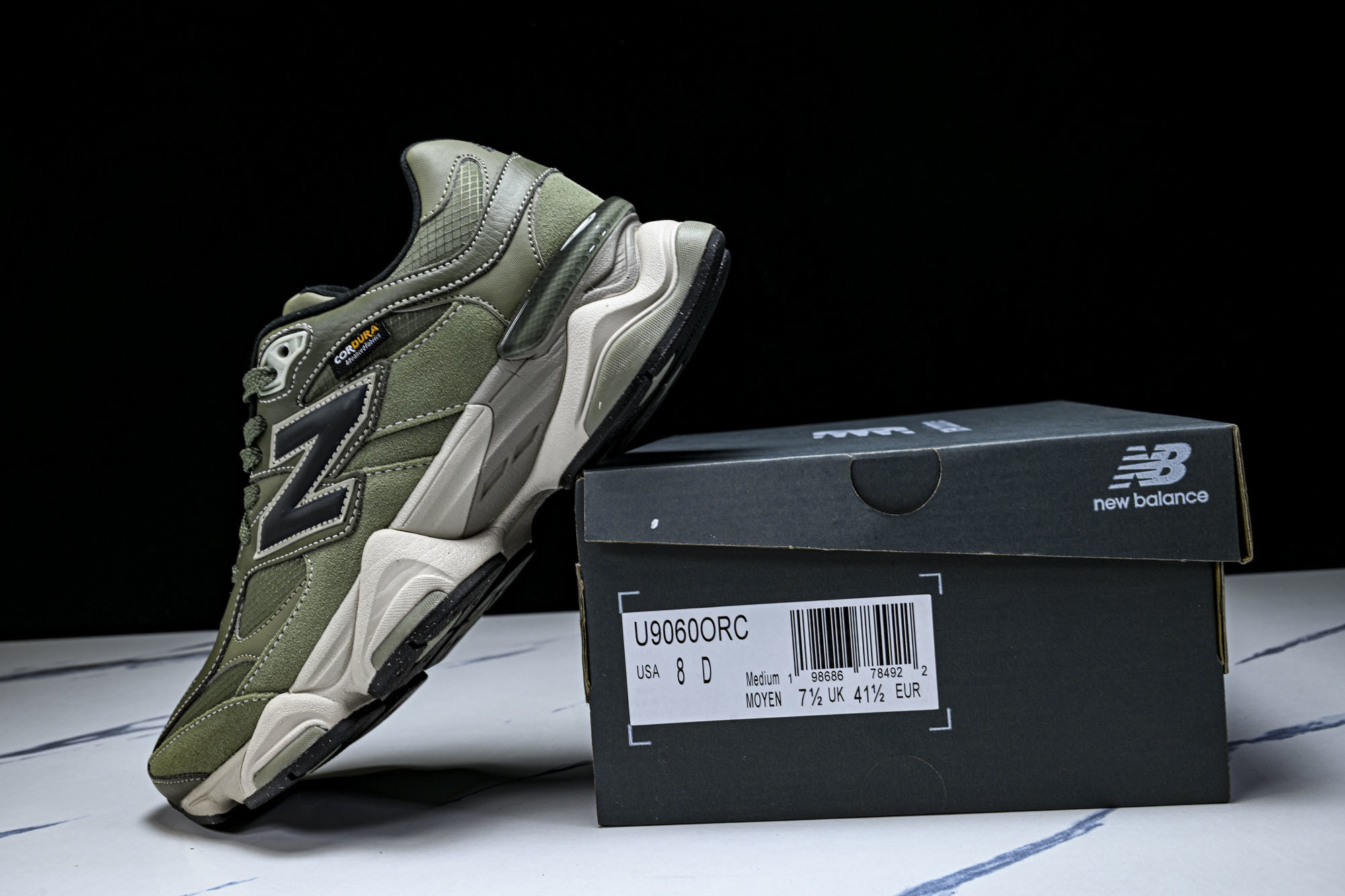 New Balance NB9060 联名款 复古休闲运动慢跑鞋 U9060ORC #YZ010#鞋款灵