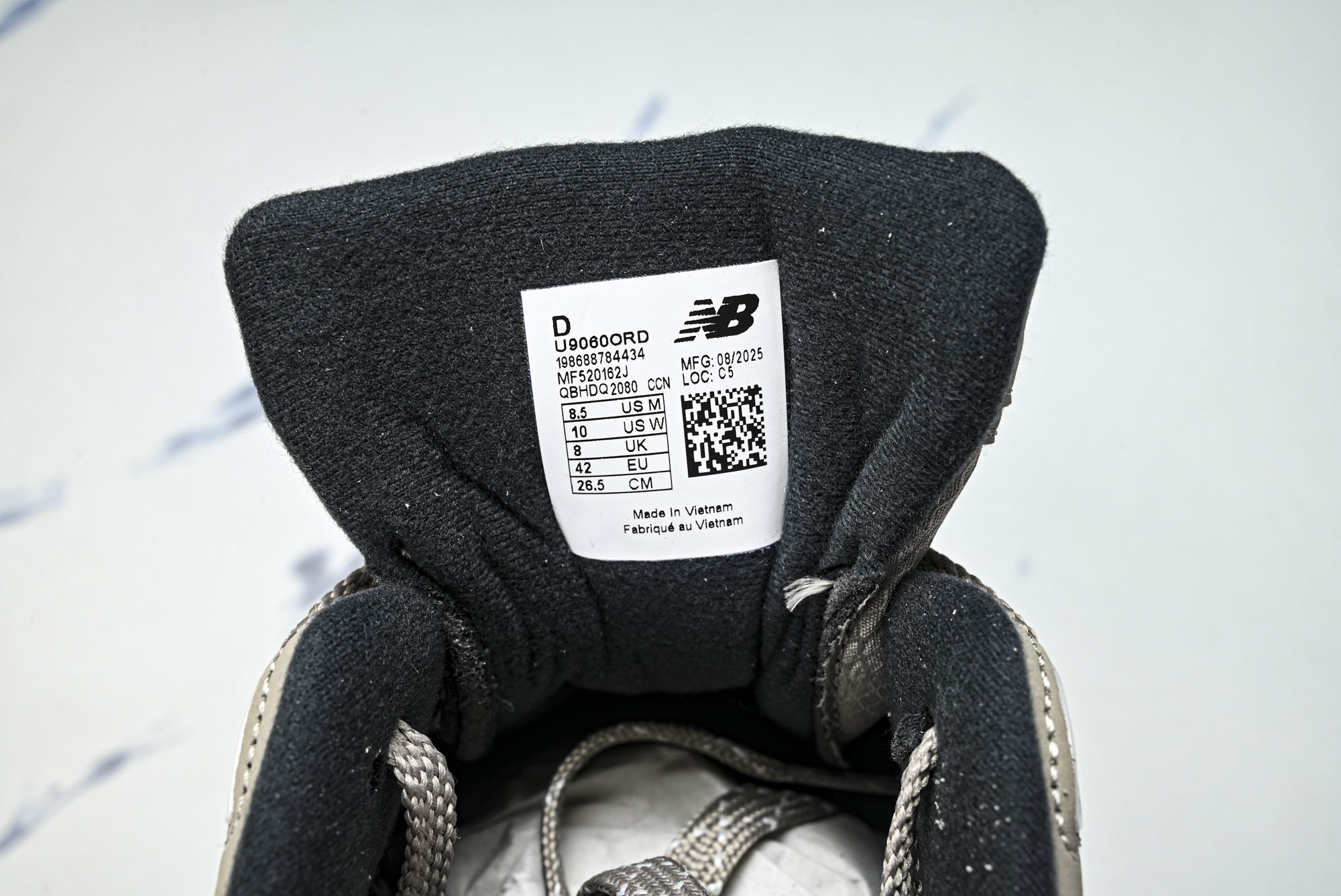 New Balance NB9060 联名款 复古休闲运动慢跑鞋 U9060ORD #YZ010#鞋款灵
