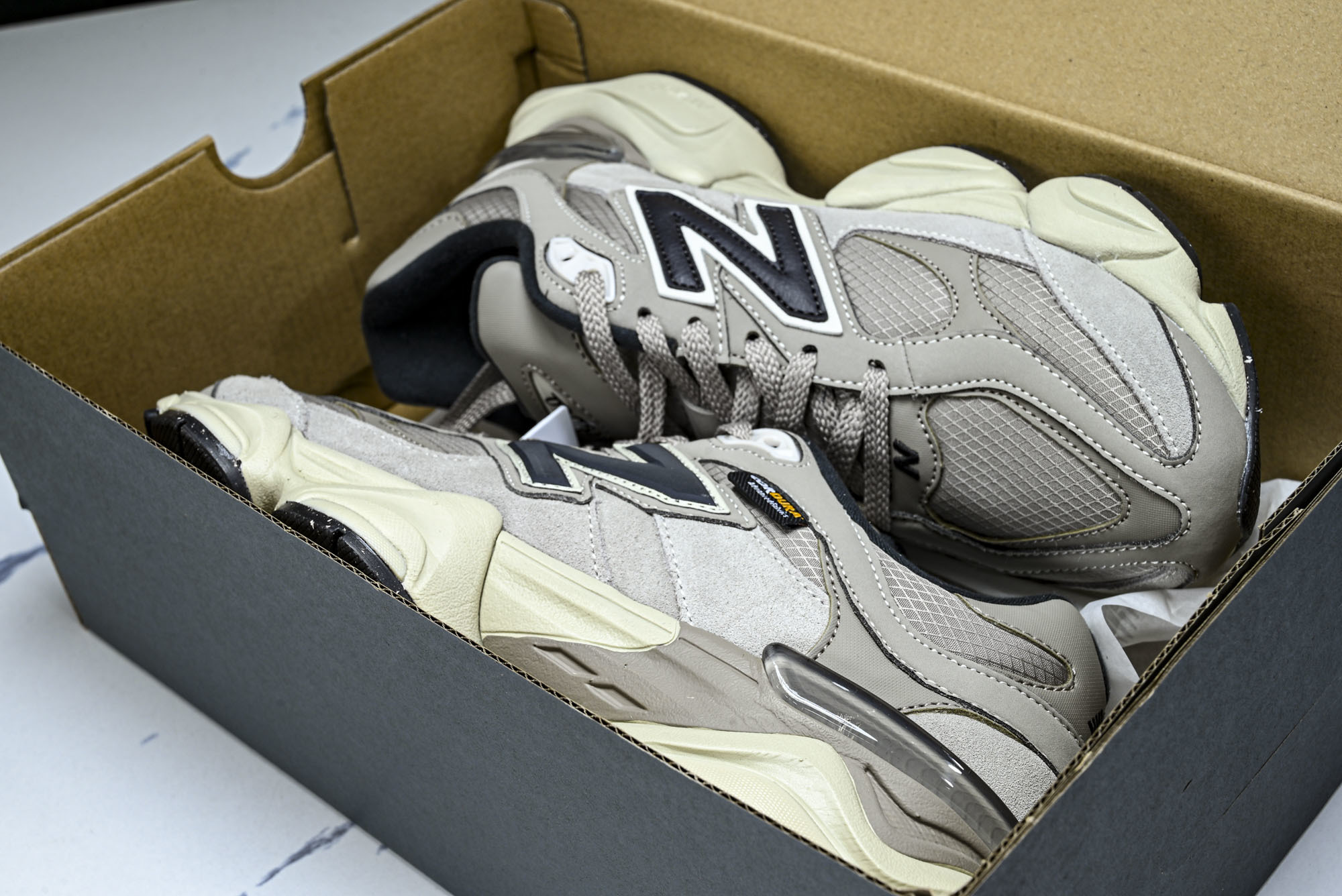 New Balance NB9060 联名款 复古休闲运动慢跑鞋 U9060ORD #YZ010#鞋款灵