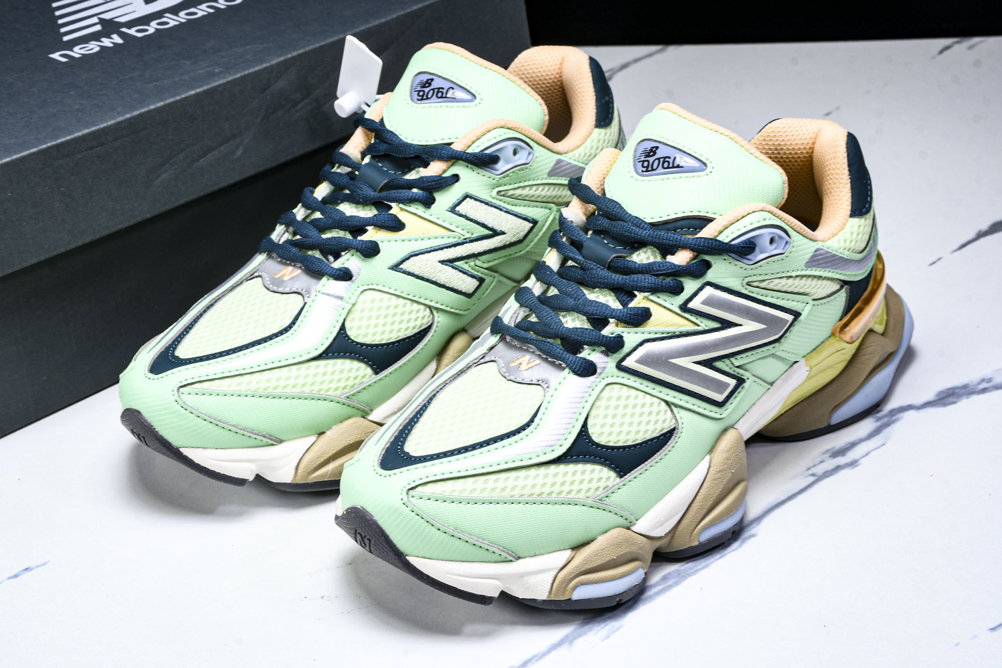 New Balance NB9060 联名款 复古休闲运动慢跑鞋 U9060TMA #YZ010#鞋款灵