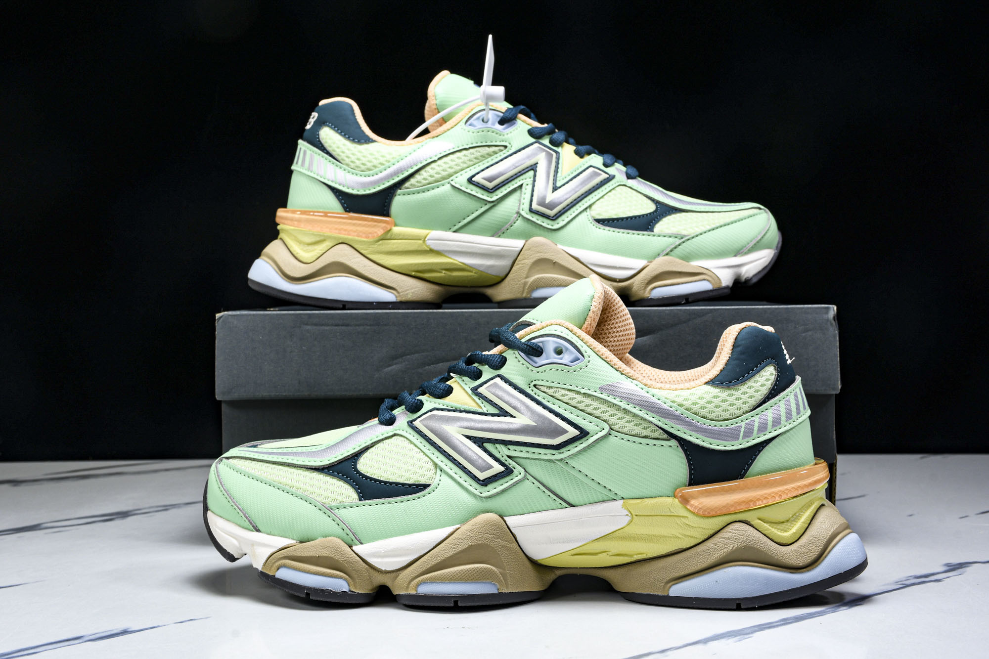 New Balance NB9060 联名款 复古休闲运动慢跑鞋 U9060TMA #YZ010#鞋款灵