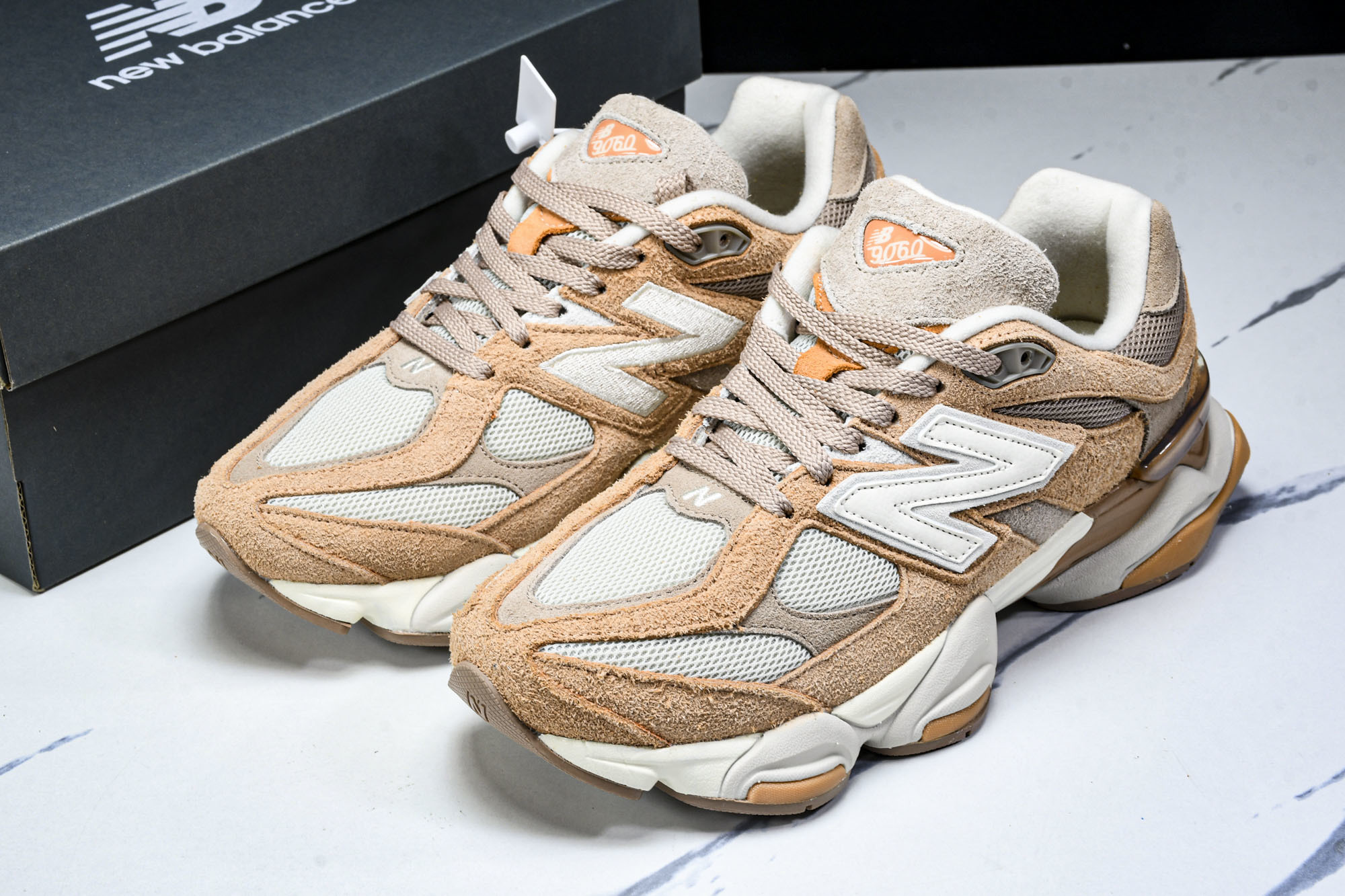 New Balance NB9060 联名款 复古休闲运动慢跑鞋 U9060WCW #YZ010#鞋款灵