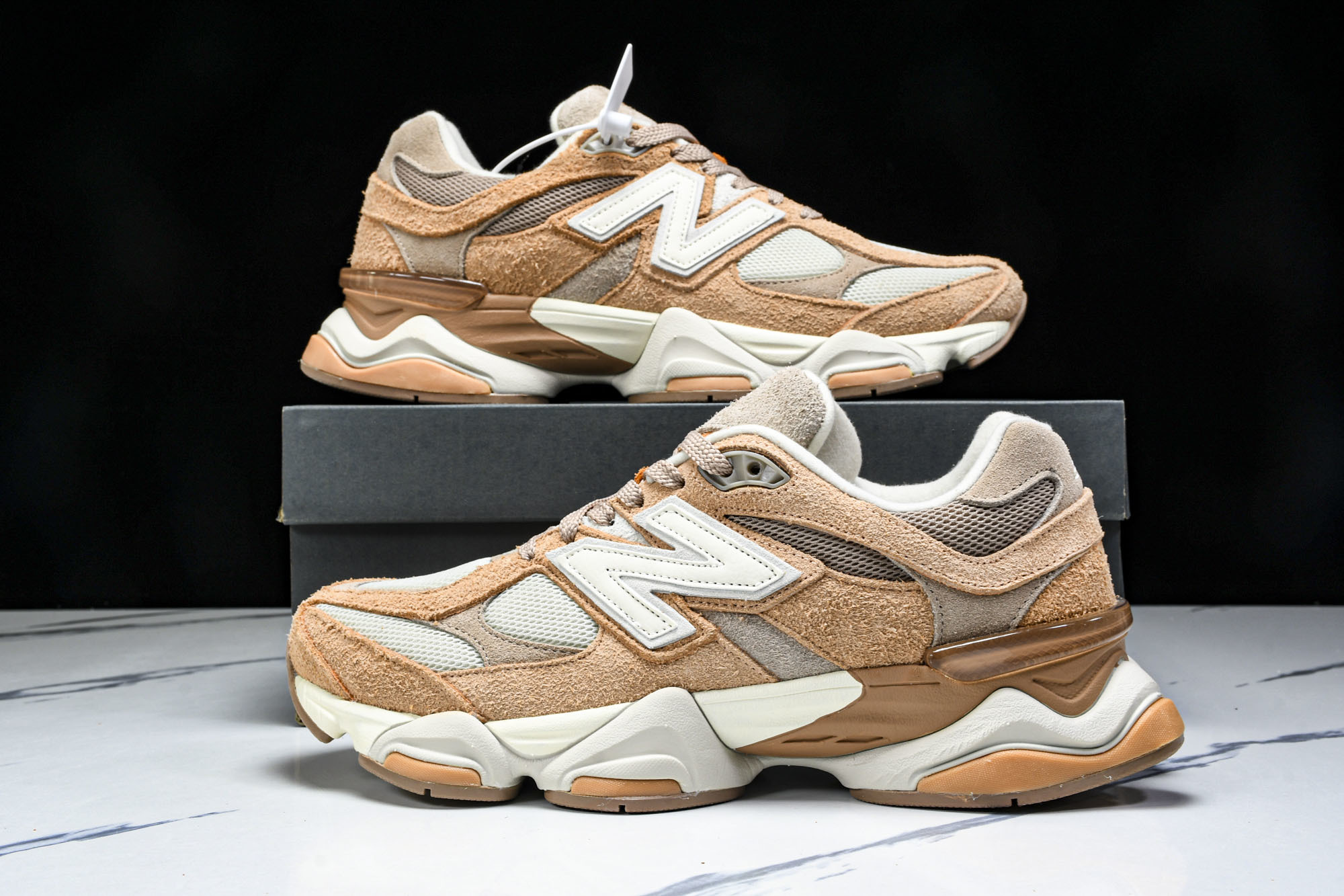 New Balance NB9060 联名款 复古休闲运动慢跑鞋 U9060WCW #YZ010#鞋款灵