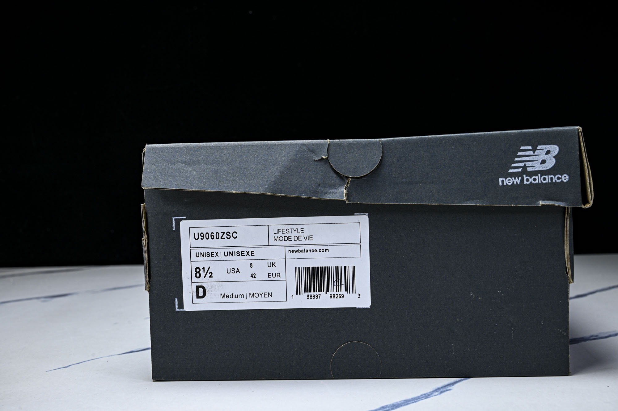 New Balance NB9060 联名款 复古休闲运动慢跑鞋 U9060ZSC #YZ010#鞋款灵