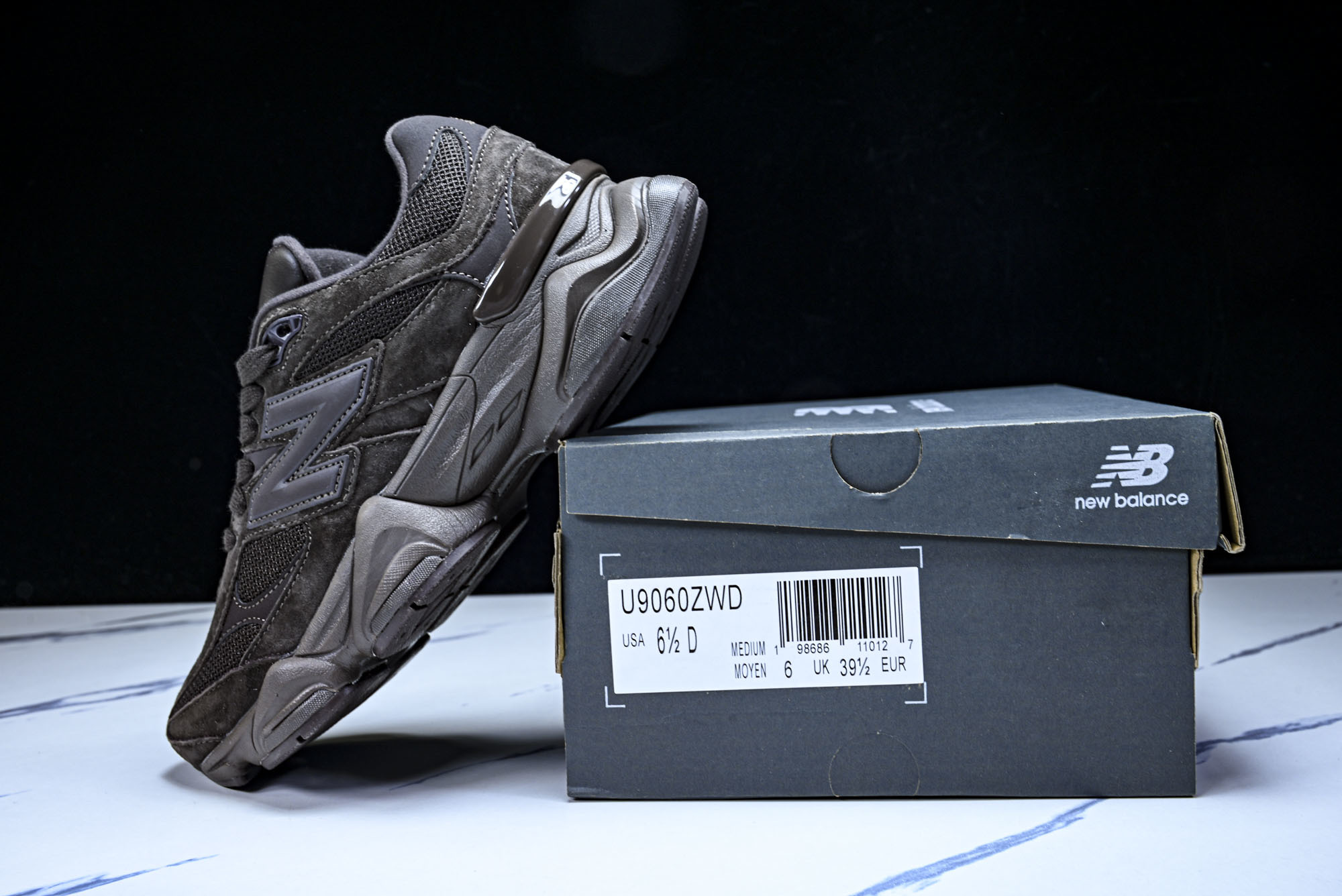 New Balance NB9060 联名款 复古休闲运动慢跑鞋 U9060ZWD #YZ010#鞋款灵