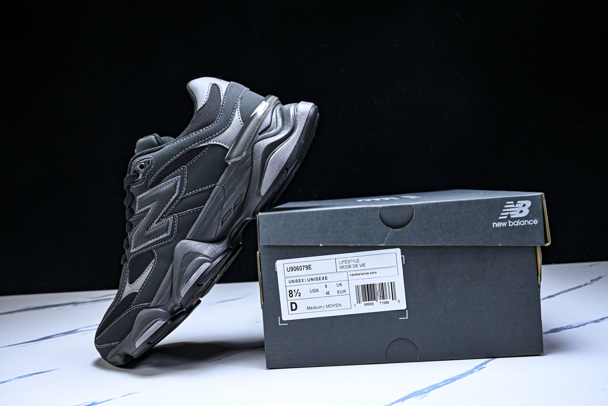 New Balance NB9060 联名款 复古休闲运动慢跑鞋 UE #YZ010#鞋款灵感源自设计师