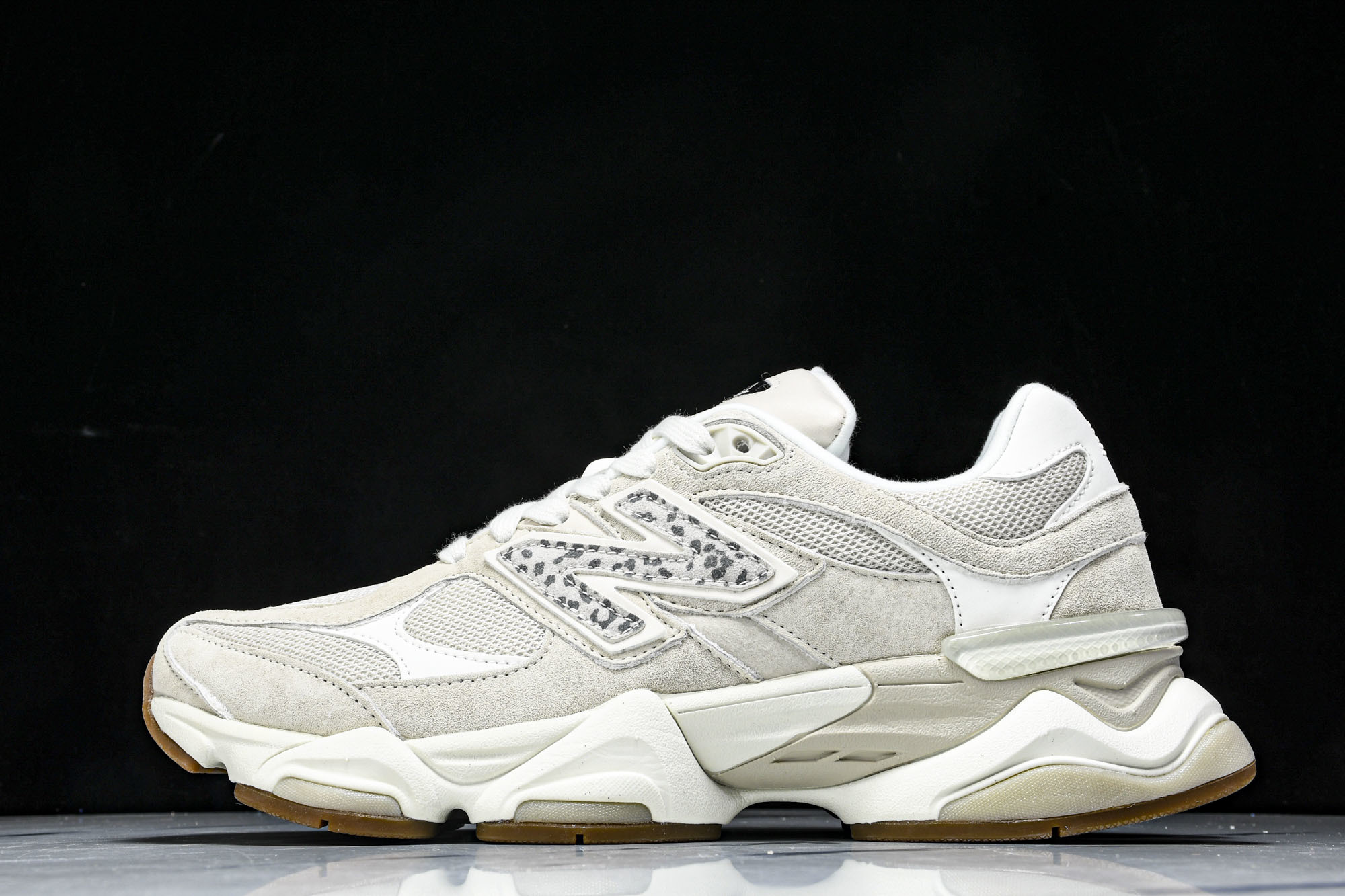 New Balance NB9060 联名款 复古休闲运动慢跑鞋 黑白色U9060ASP #YZ010#