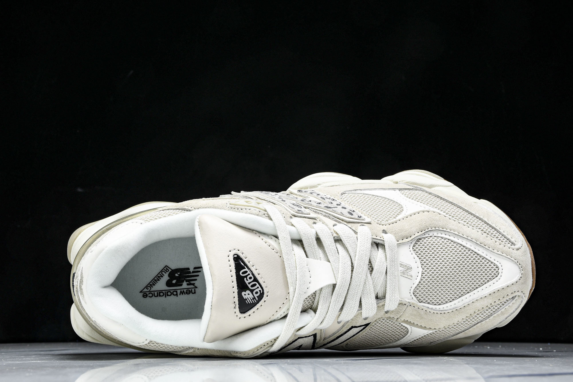 New Balance NB9060 联名款 复古休闲运动慢跑鞋 黑白色U9060ASP #YZ010#