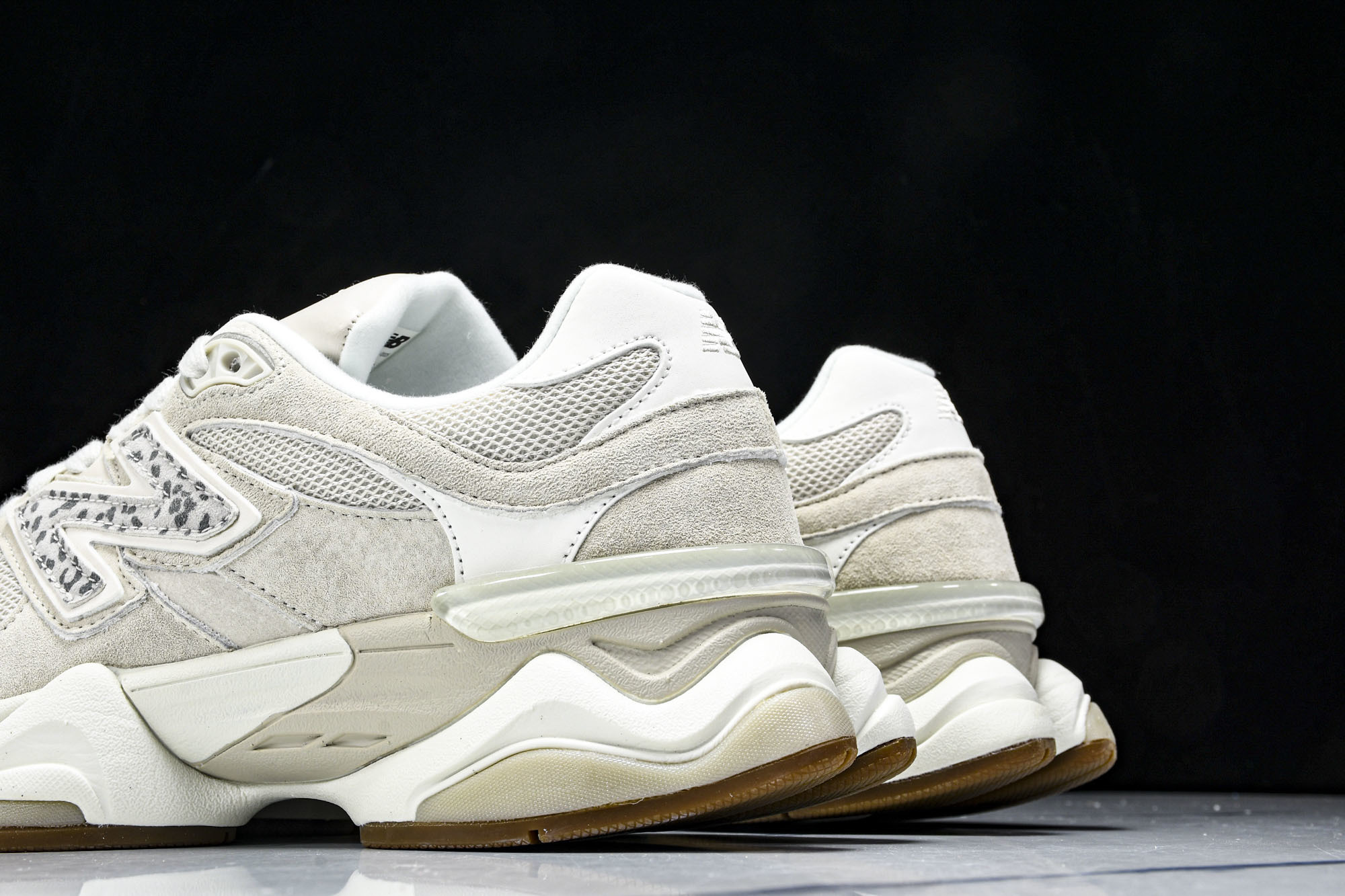 New Balance NB9060 联名款 复古休闲运动慢跑鞋 黑白色U9060ASP #YZ010#