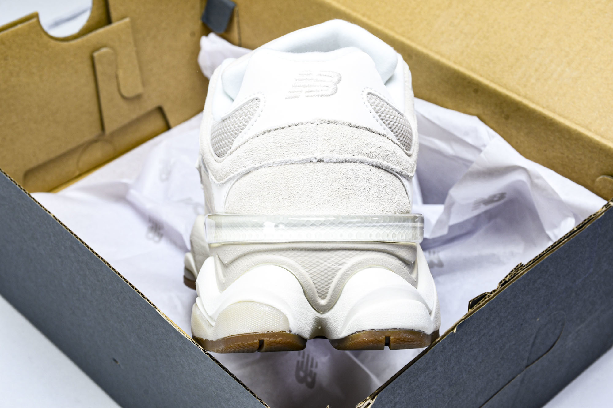 New Balance NB9060 联名款 复古休闲运动慢跑鞋 黑白色U9060ASP #YZ010#