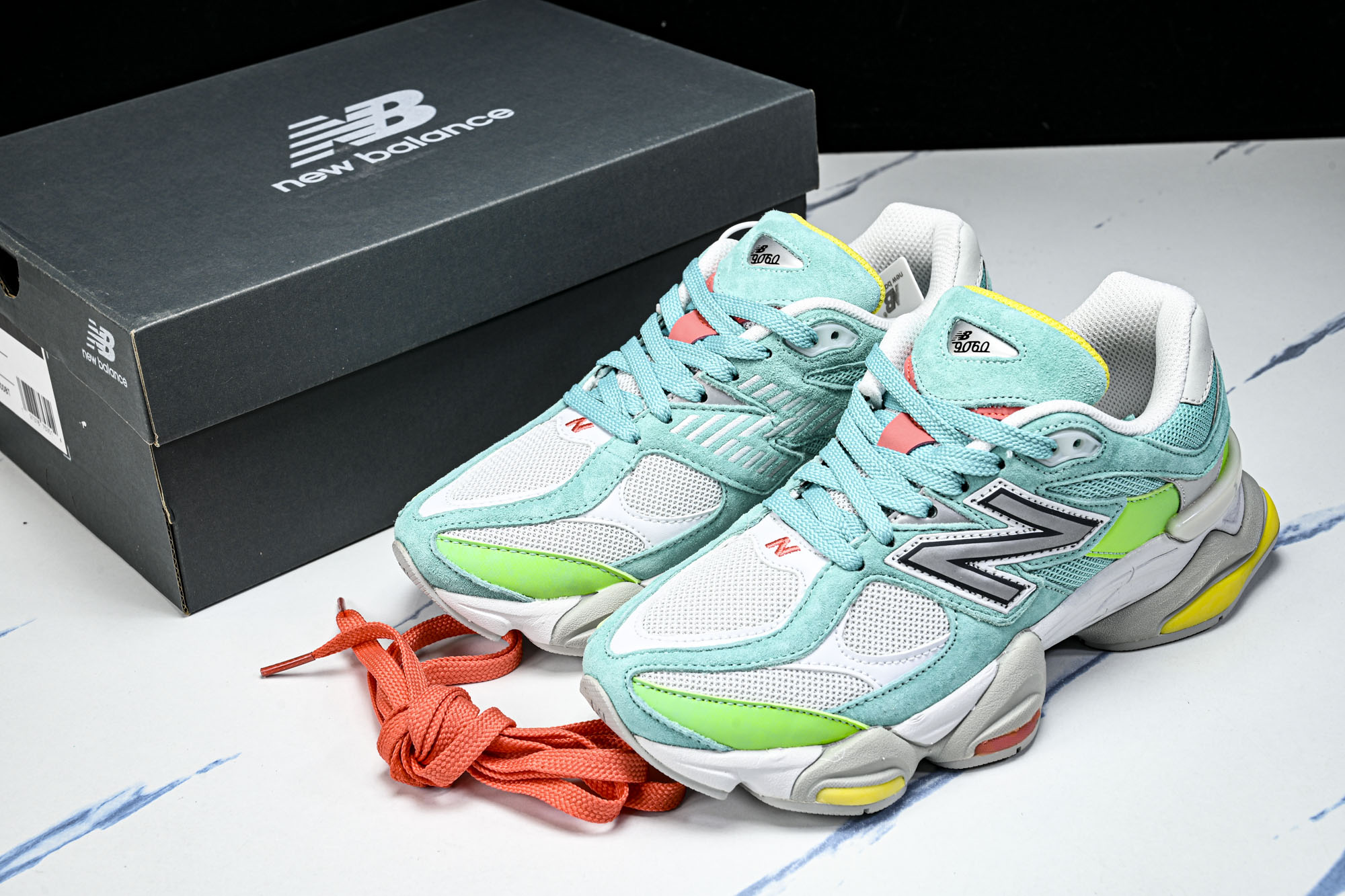 New Balance NB9060 联名款 复古休闲运动慢跑鞋U906ODBT #YZ010#鞋款灵感