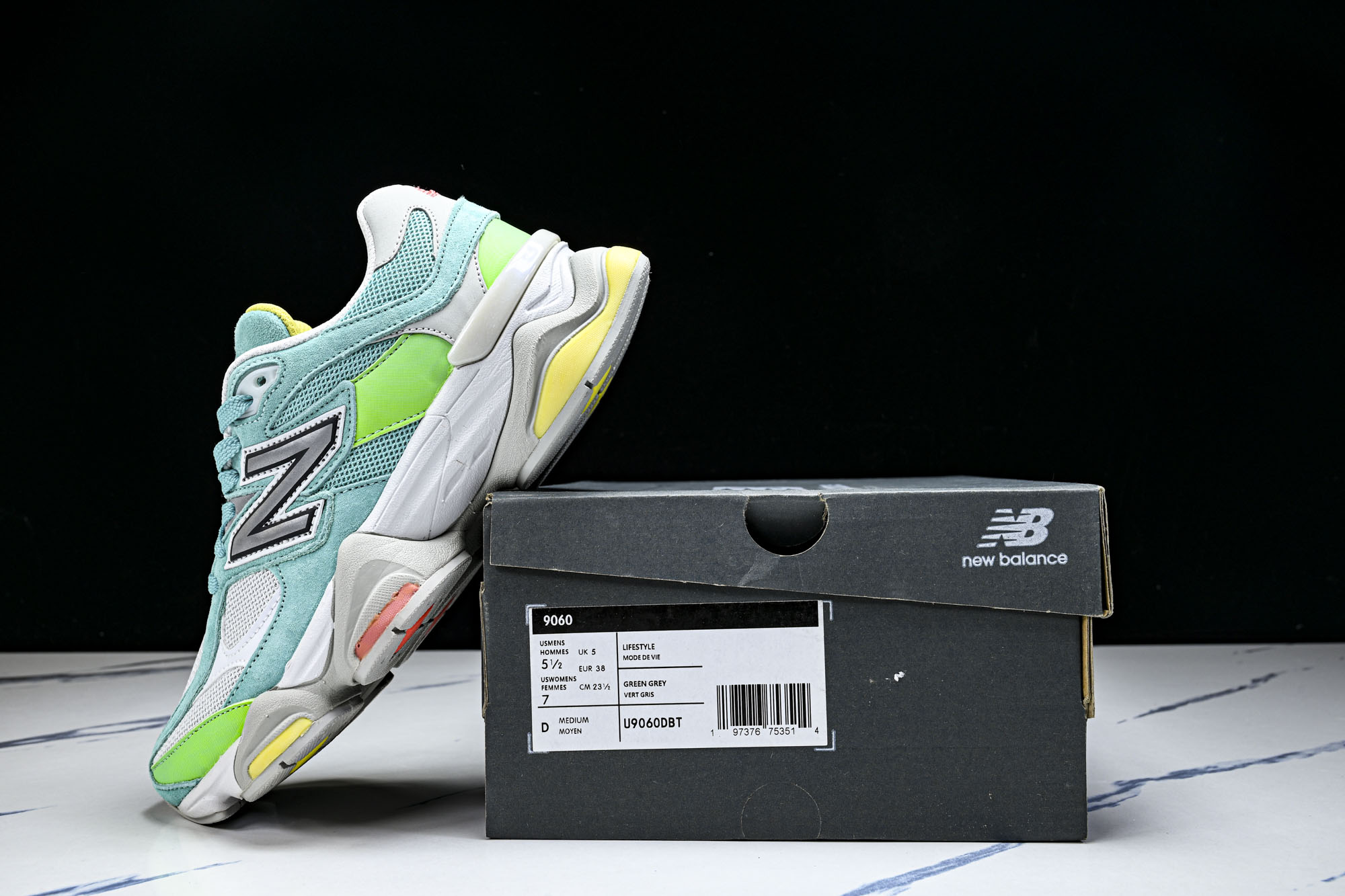 New Balance NB9060 联名款 复古休闲运动慢跑鞋U906ODBT #YZ010#鞋款灵感