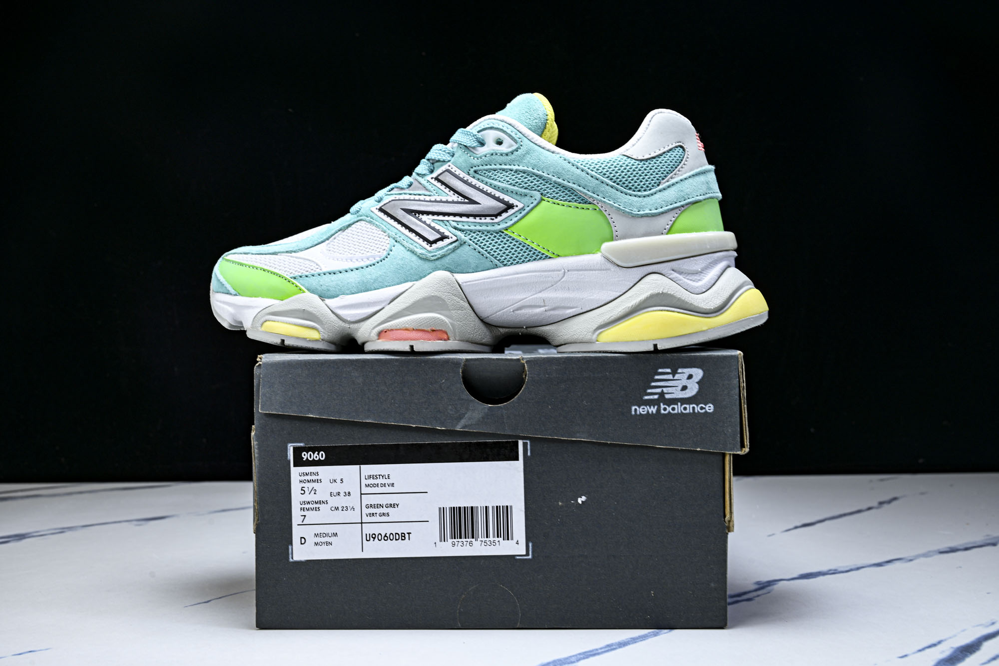 New Balance NB9060 联名款 复古休闲运动慢跑鞋U906ODBT #YZ010#鞋款灵感