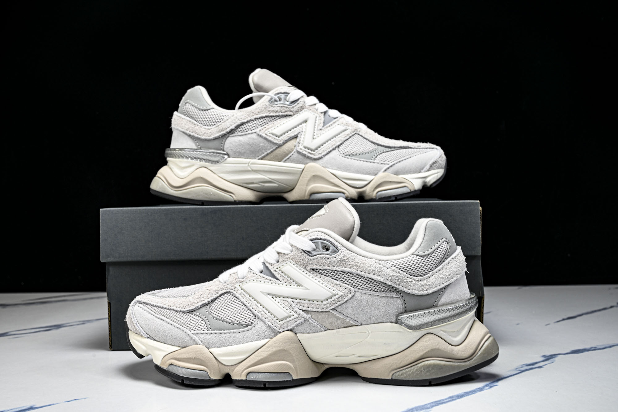New Balance NB9060 联名款 复古休闲运动慢跑鞋U906OFGN #YZ010#鞋款灵感